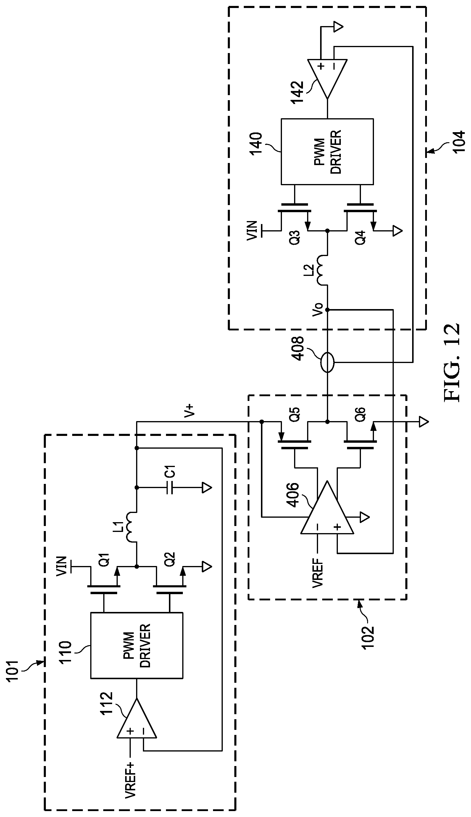 Patent US11784577 Figure 9 – Low noise power conversion system and method