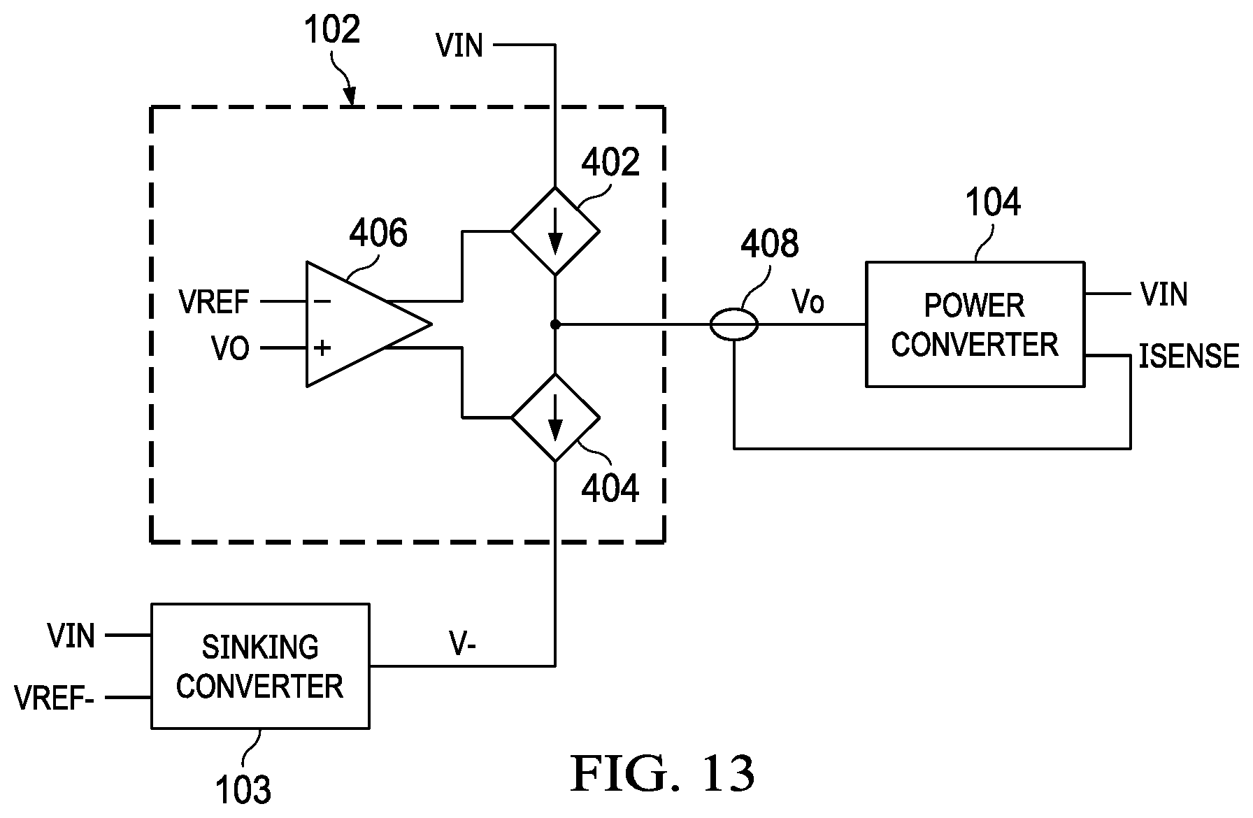 Patent US11784577 Figure 10 – Low noise power conversion system and method