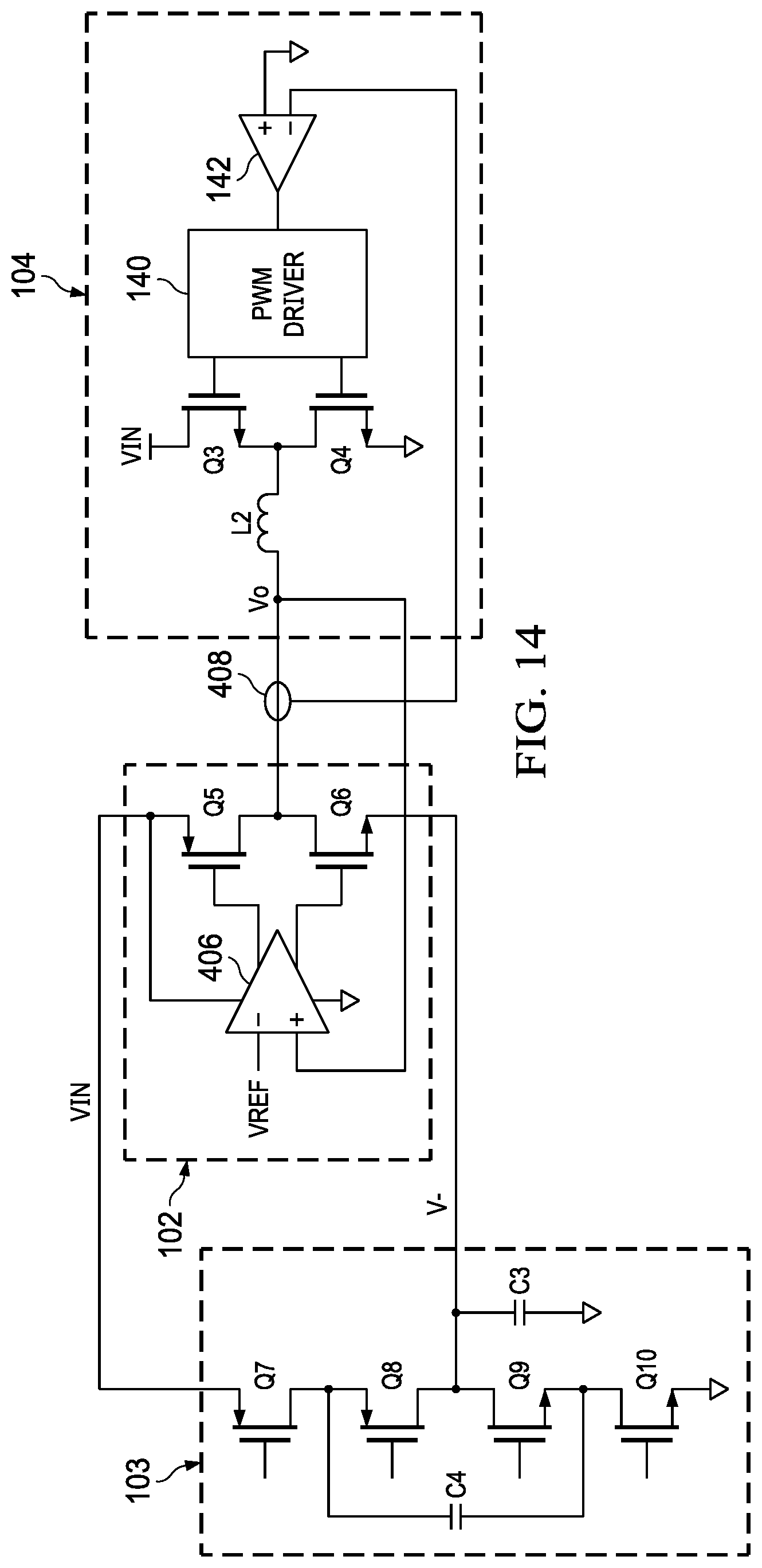 Patent US11784577 Figure 11 – Low noise power conversion system and method