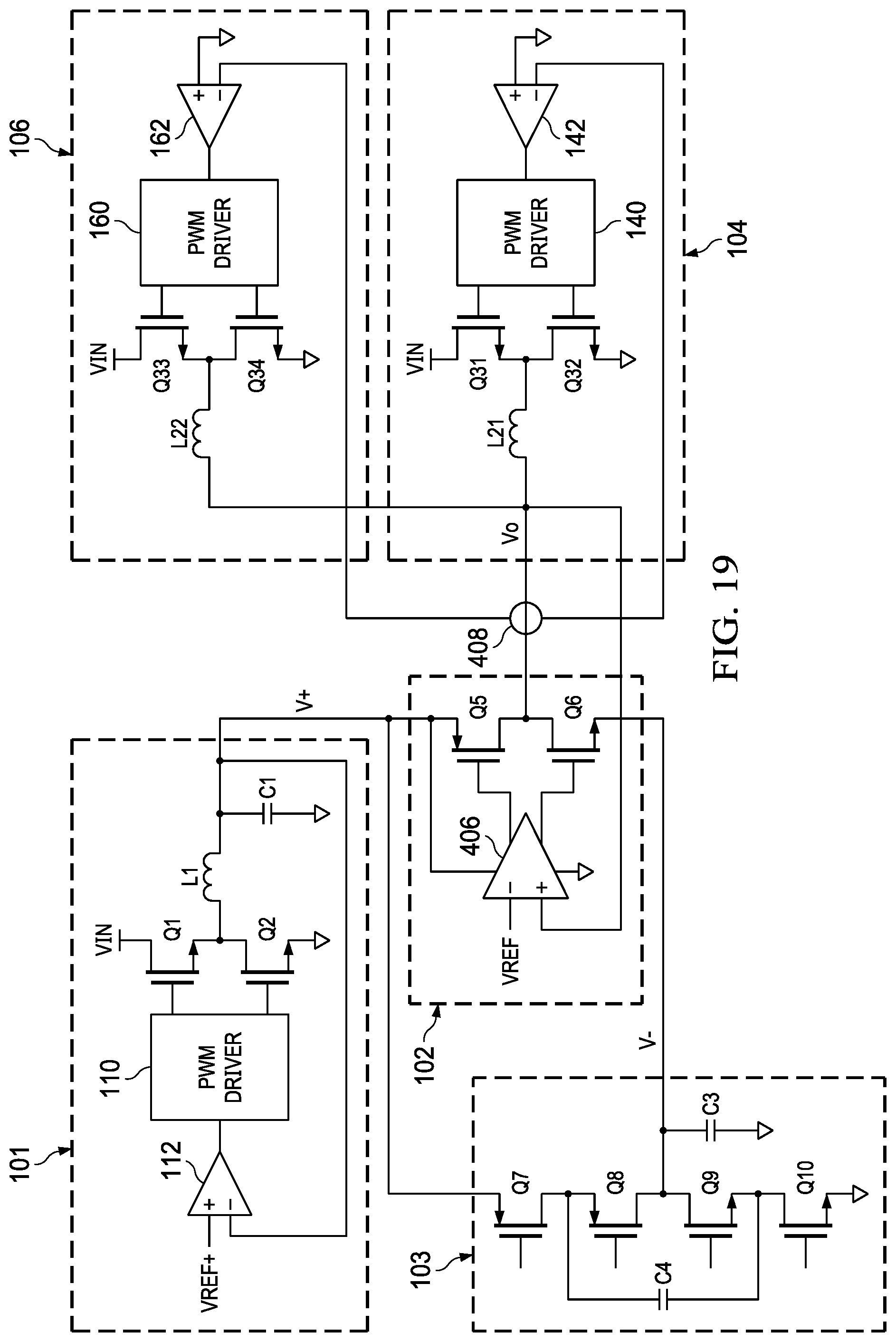 Patent US11784577 Figure 14 – Low noise power conversion system and method
