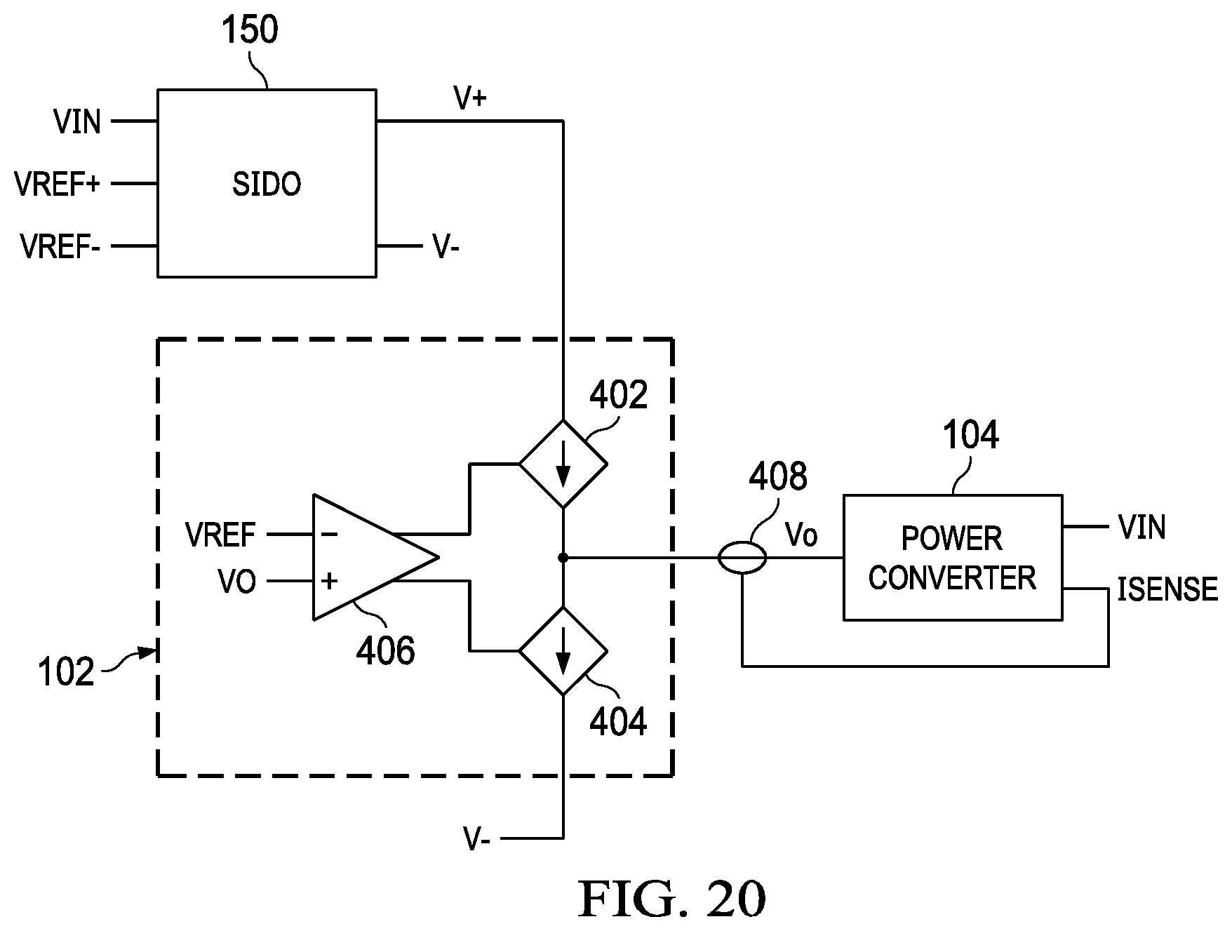 Patent US11784577 Figure 15 – Low noise power conversion system and method