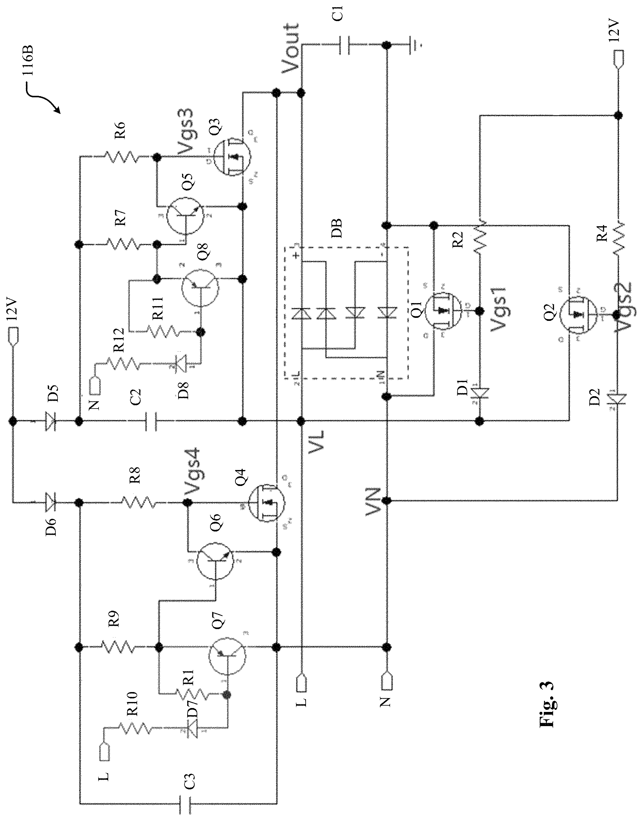 Patent US11784579 Figure 3 – Devices, systems, and methods for power supplies