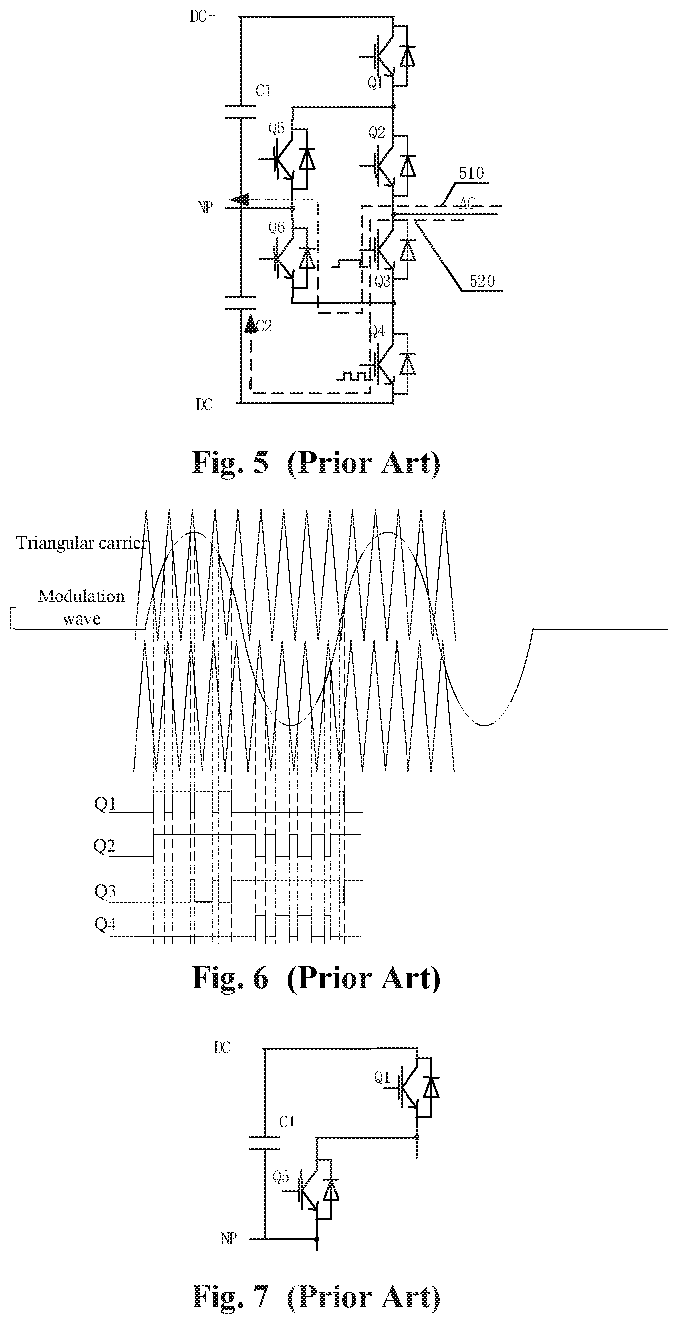 Patent US11784582 Figure 3 – Power component of three-level converter, three-level converter and wind turbine