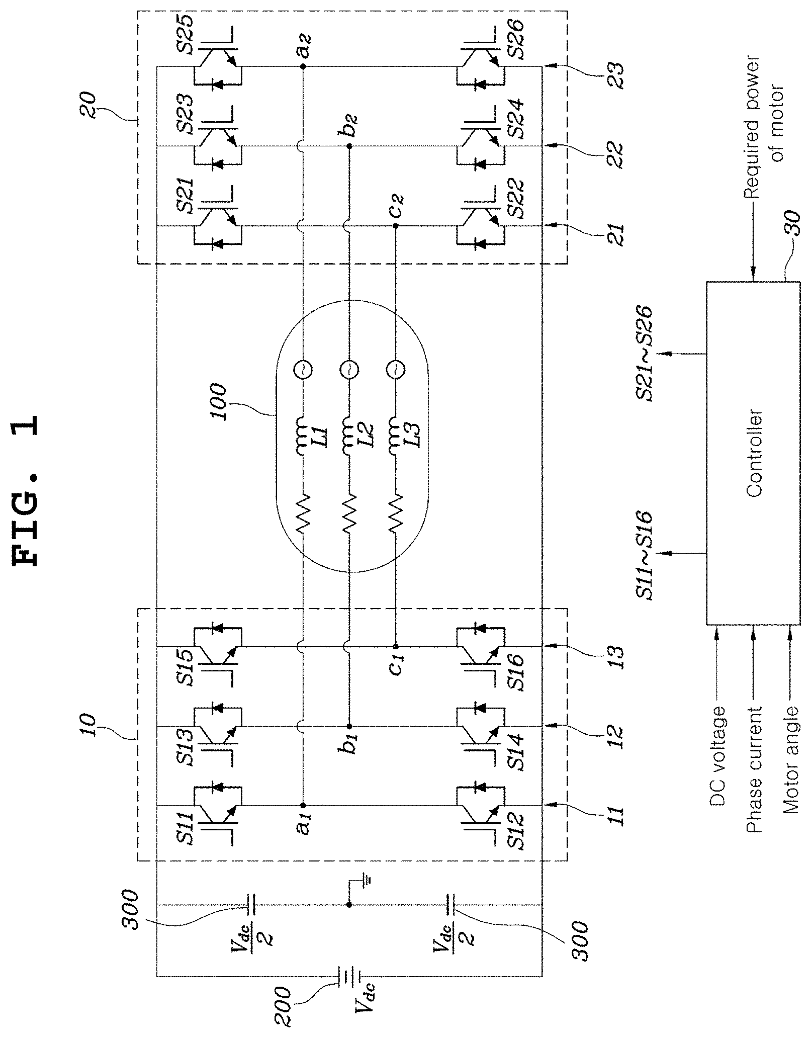 Patent US11784604 Figure 1 – Motor driving apparatus