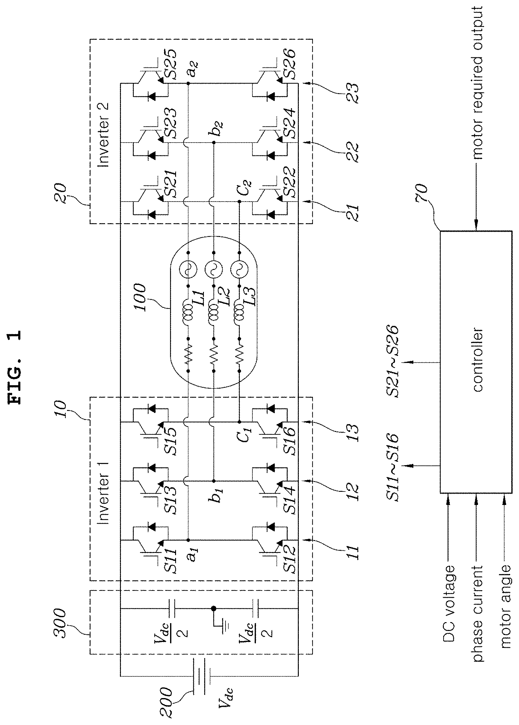 Patent US11784605 Figure 1 – Motor driving apparatus