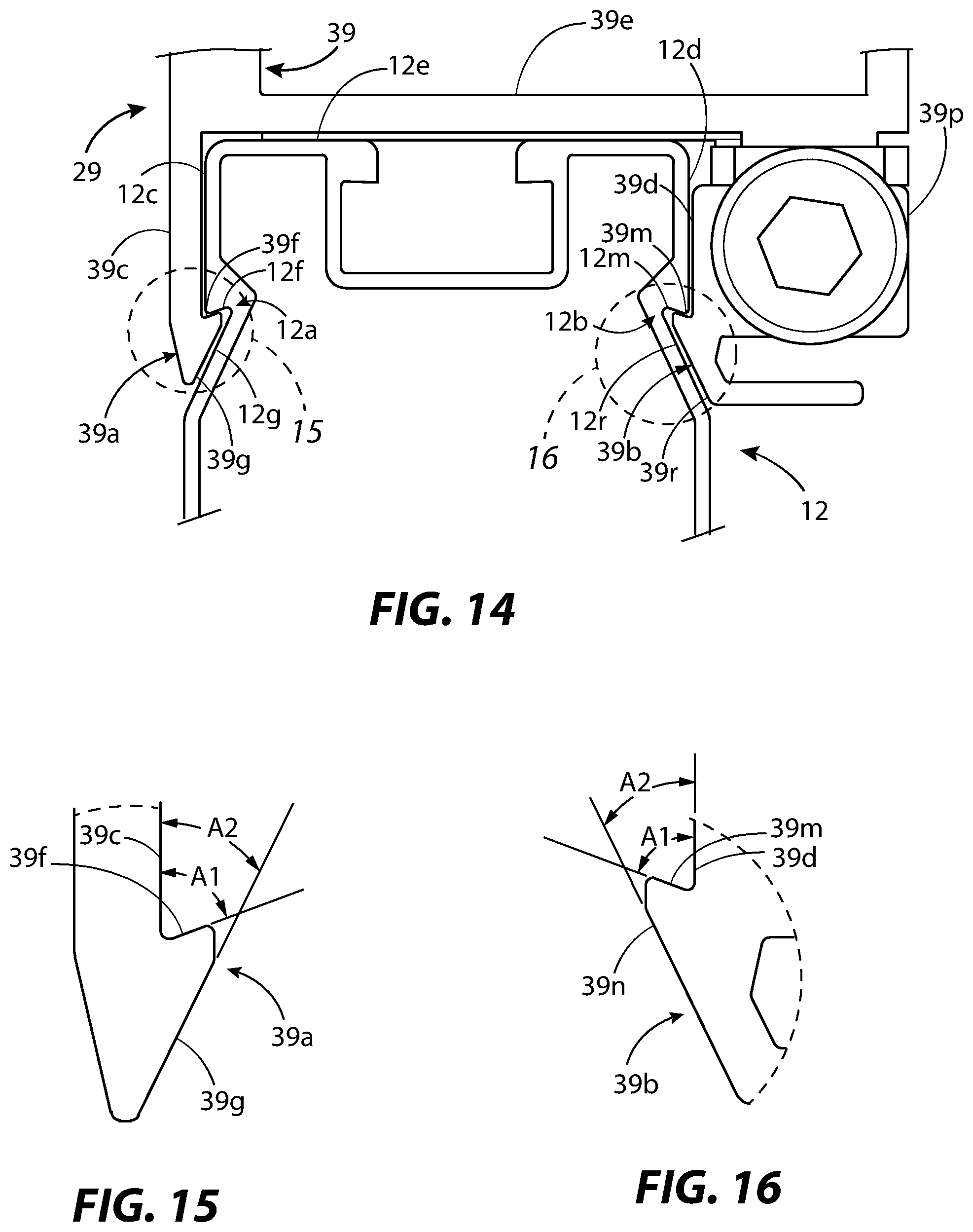 Patent US11784607 Figure 9 – Solar panel racking system and devices for the same