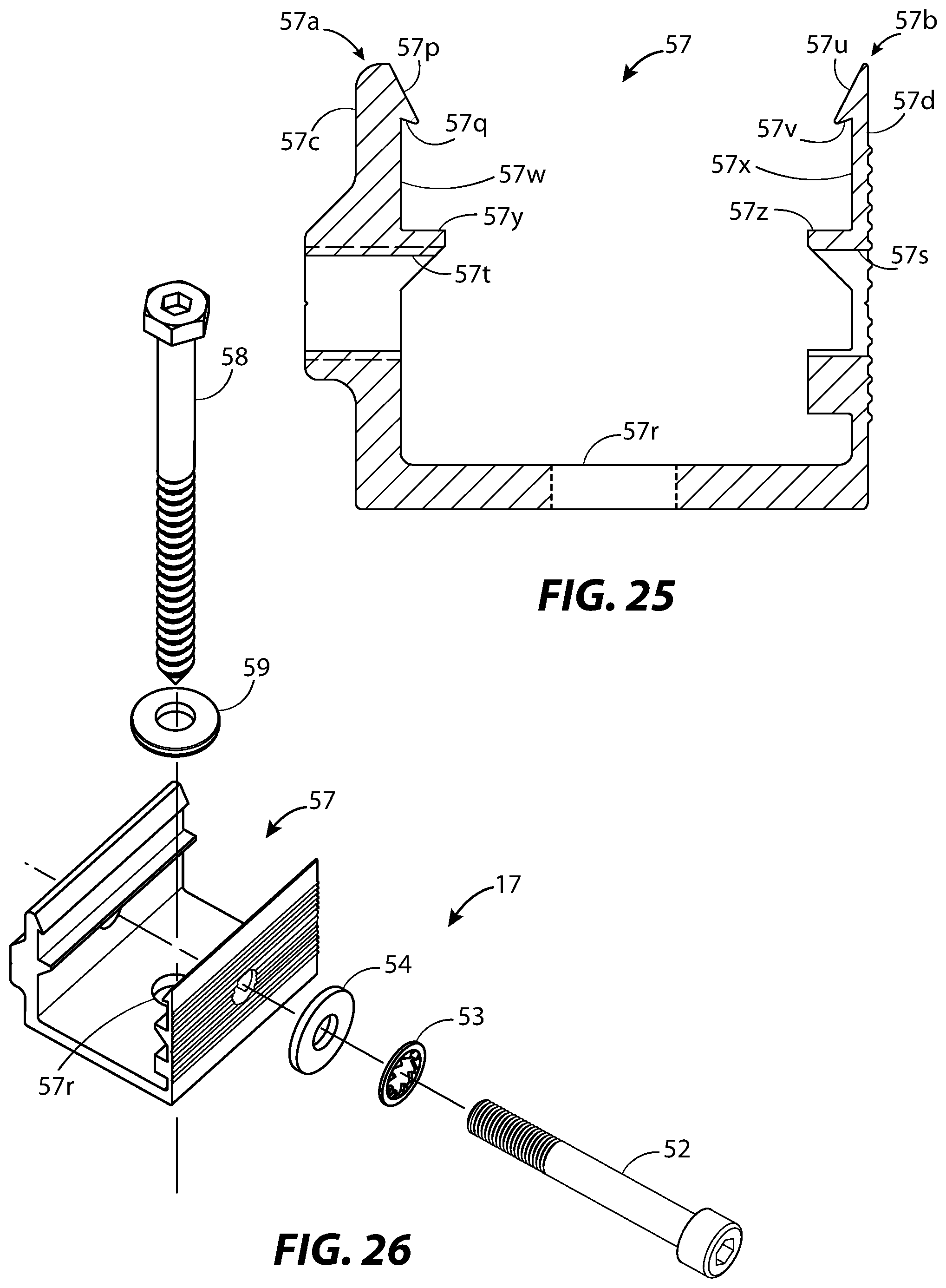 Patent US11784607 Figure 16 – Solar panel racking system and devices for the same