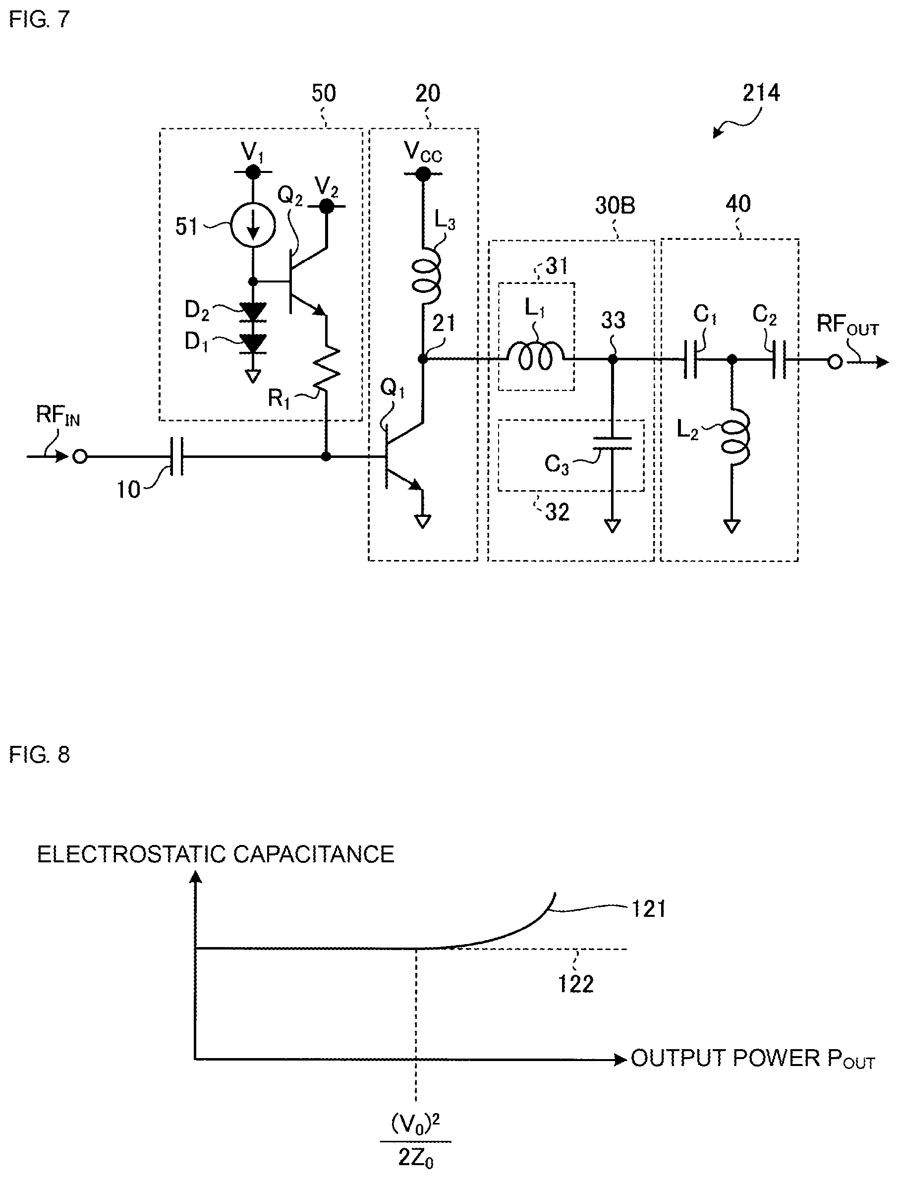 Patent US11784609 Figure 5 – Power amplifier circuit