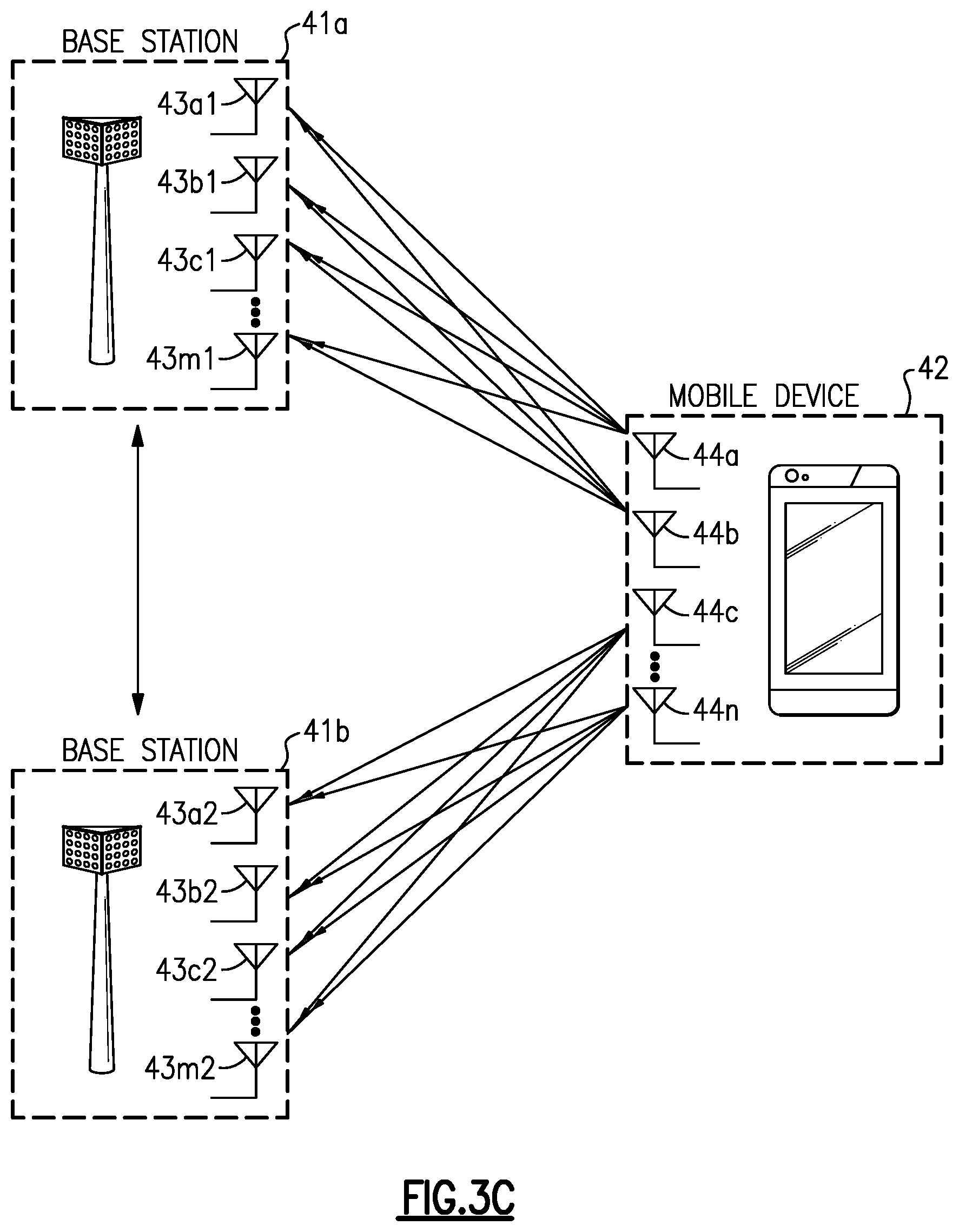 Patent US11784611 Figure 5 – Power amplifier antenna structure