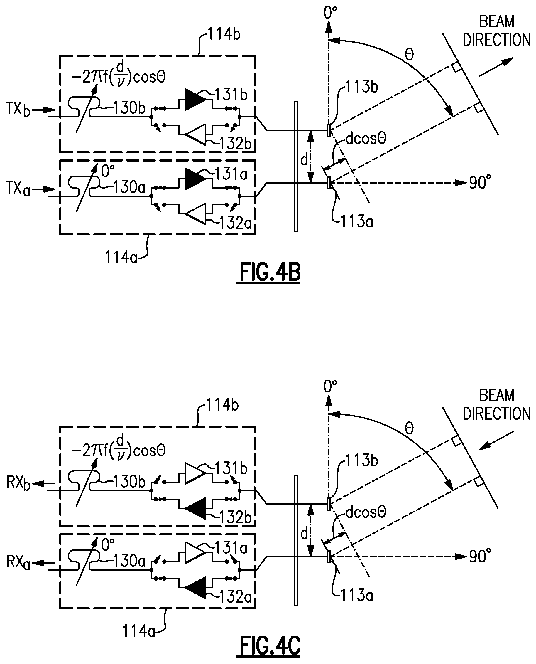 Patent US11784611 Figure 7 – Power amplifier antenna structure