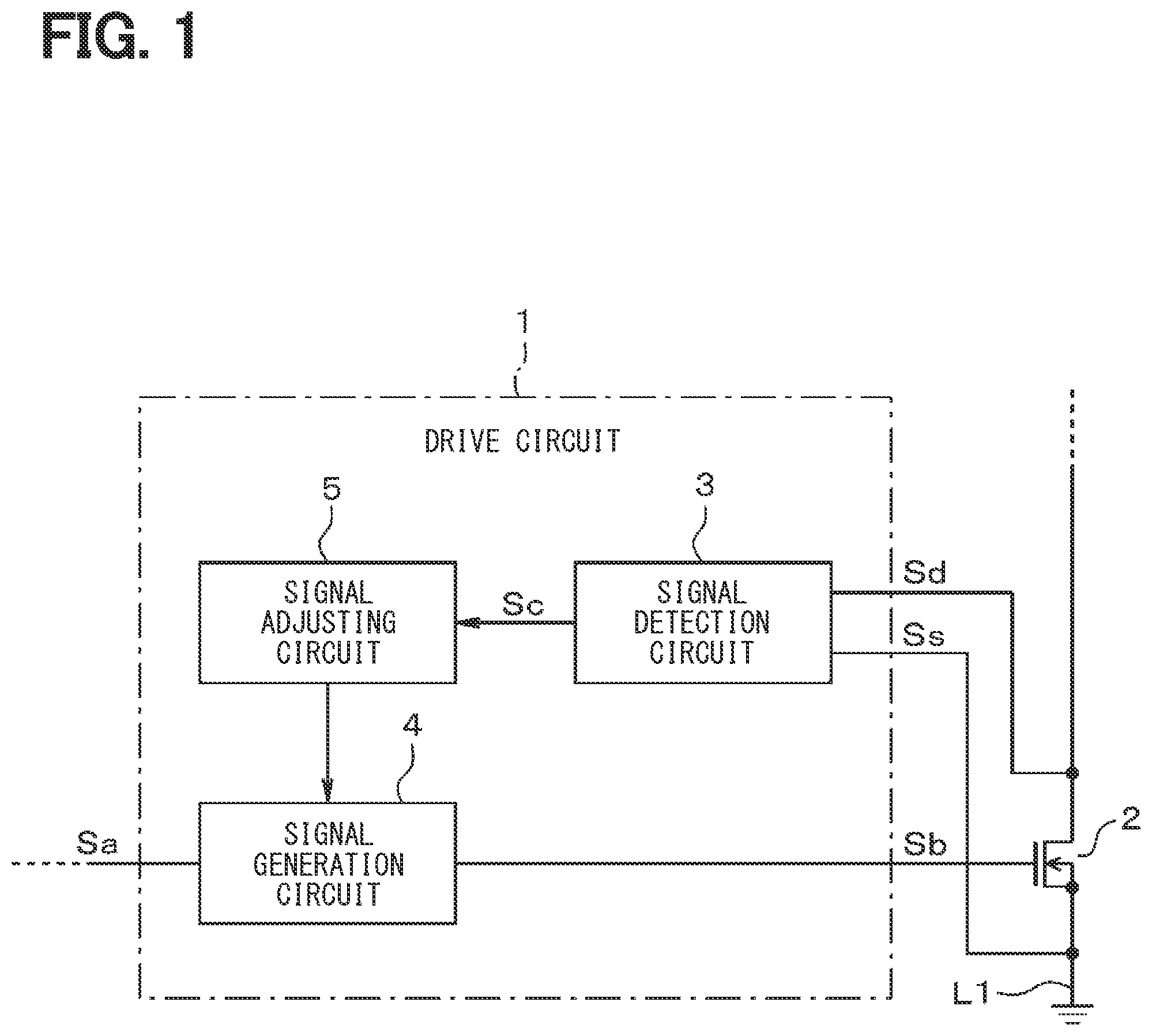 Patent US11784612 Figure 1 – Signal detection circuit