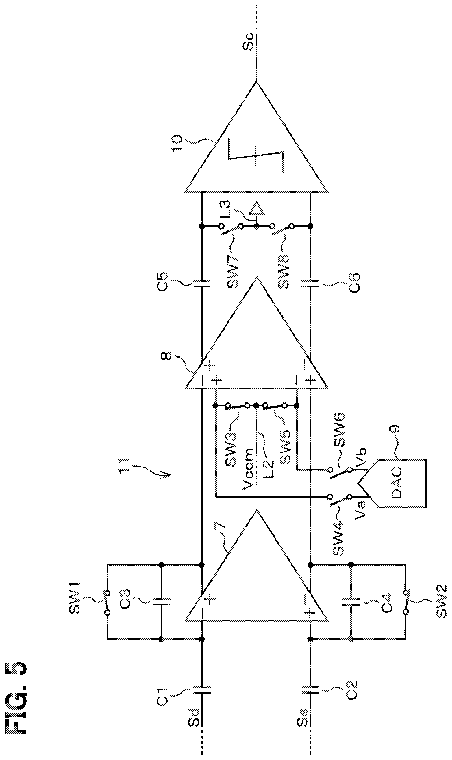 Patent US11784612 Figure 5 – Signal detection circuit