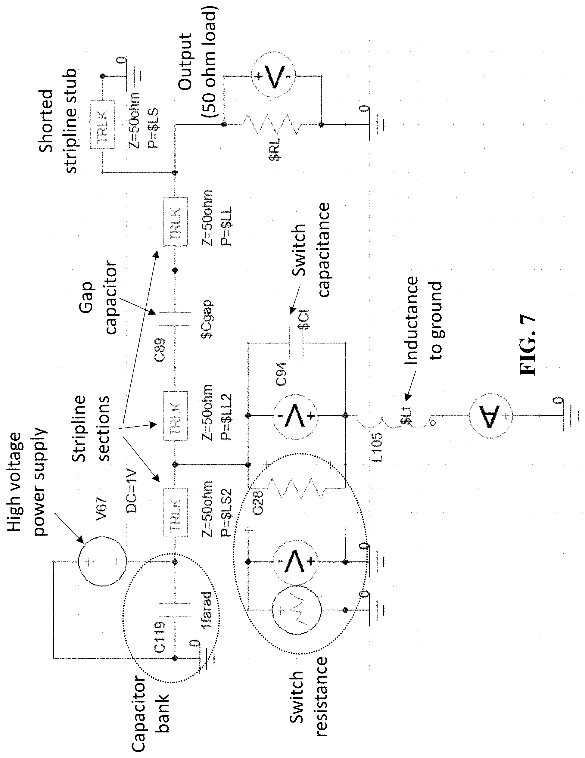 Patent US11784616 Figure 13 – High efficiency photoconductive semiconductor switch-based amplifier for high power microwave transmission