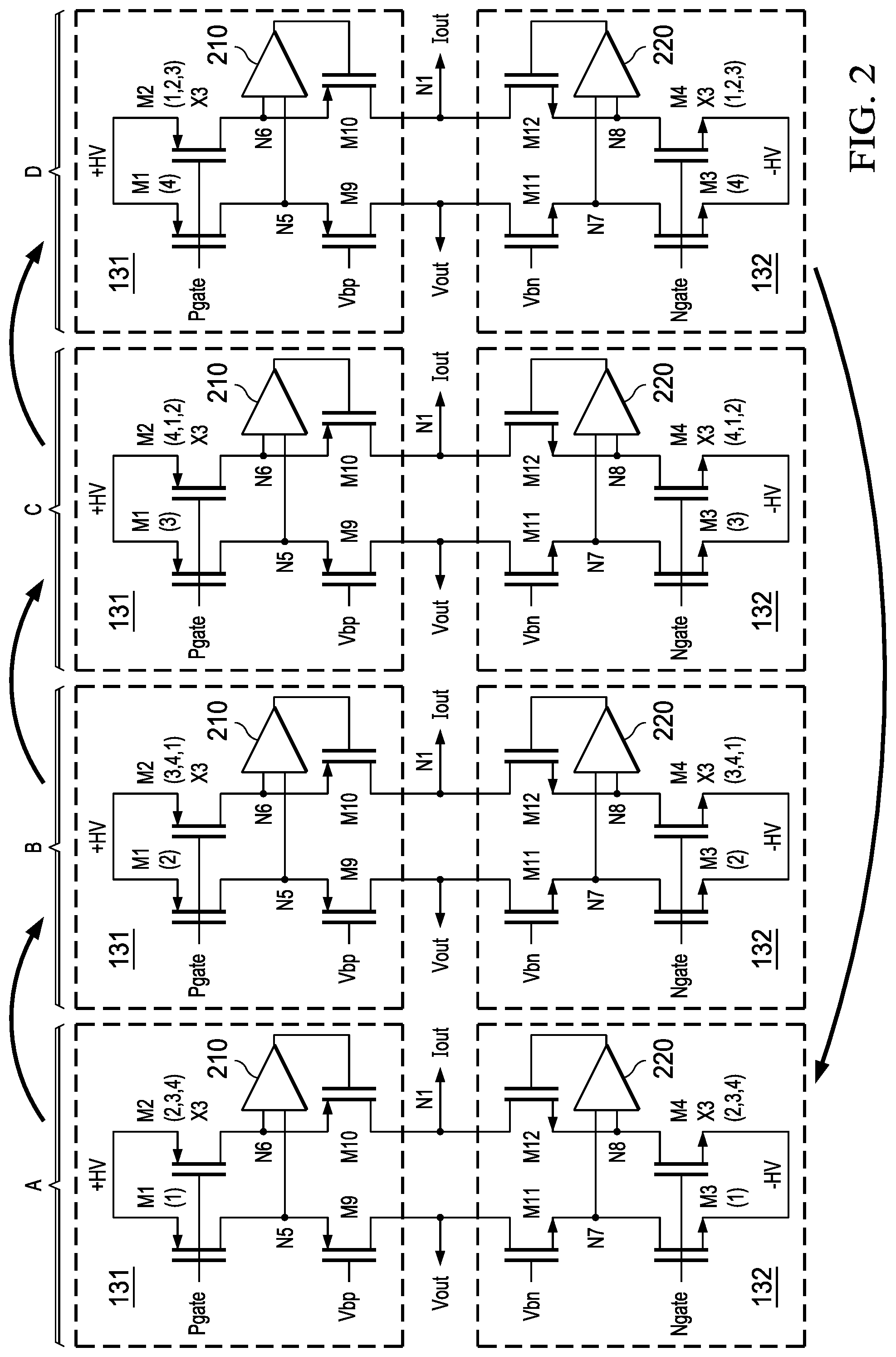 Patent US11784618 Figure 2 – Chopper-stabilized programmable gain amplifier