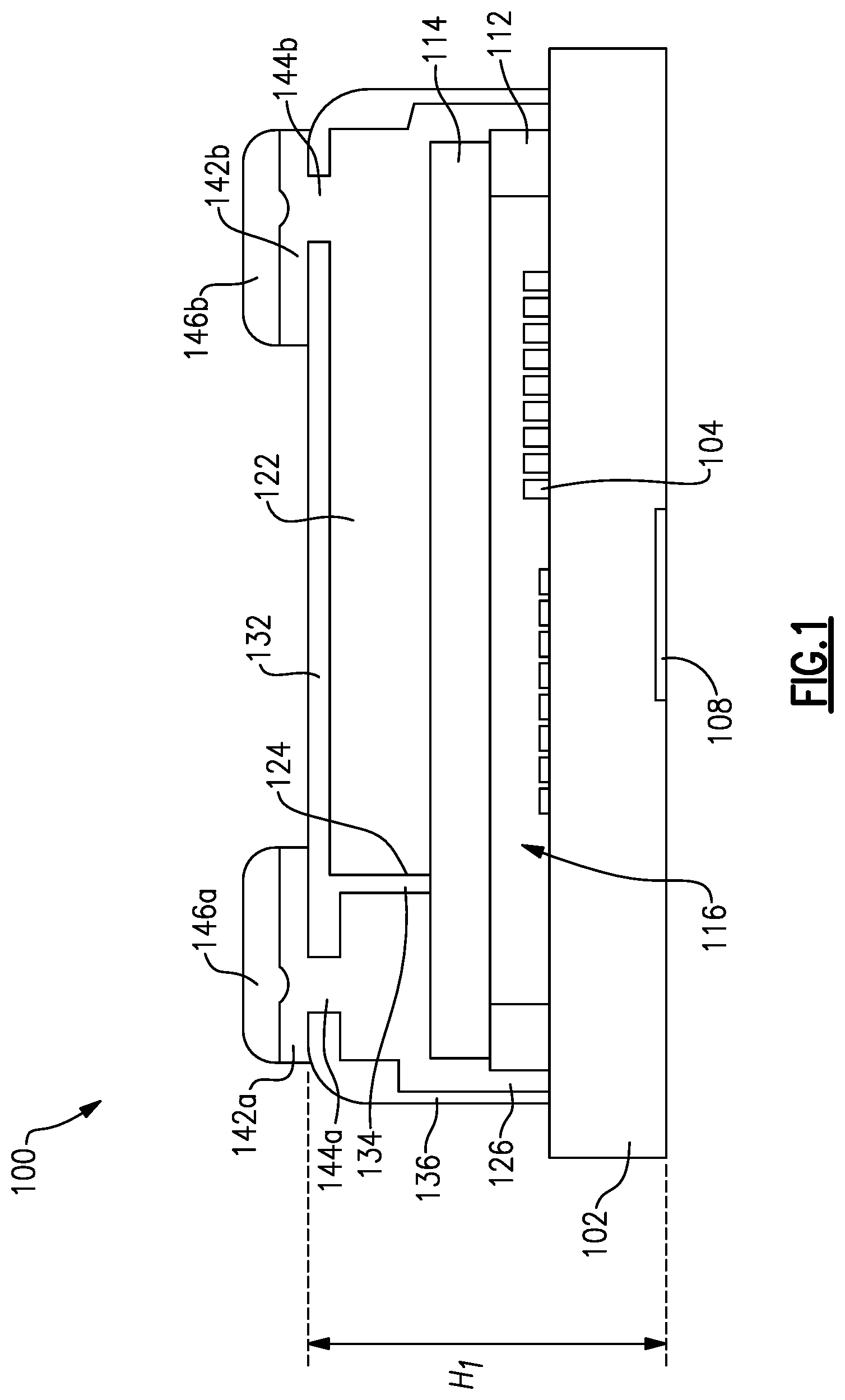 Patent US11784622 Figure 1 – Laser-marked packaged surface acoustic wave devices