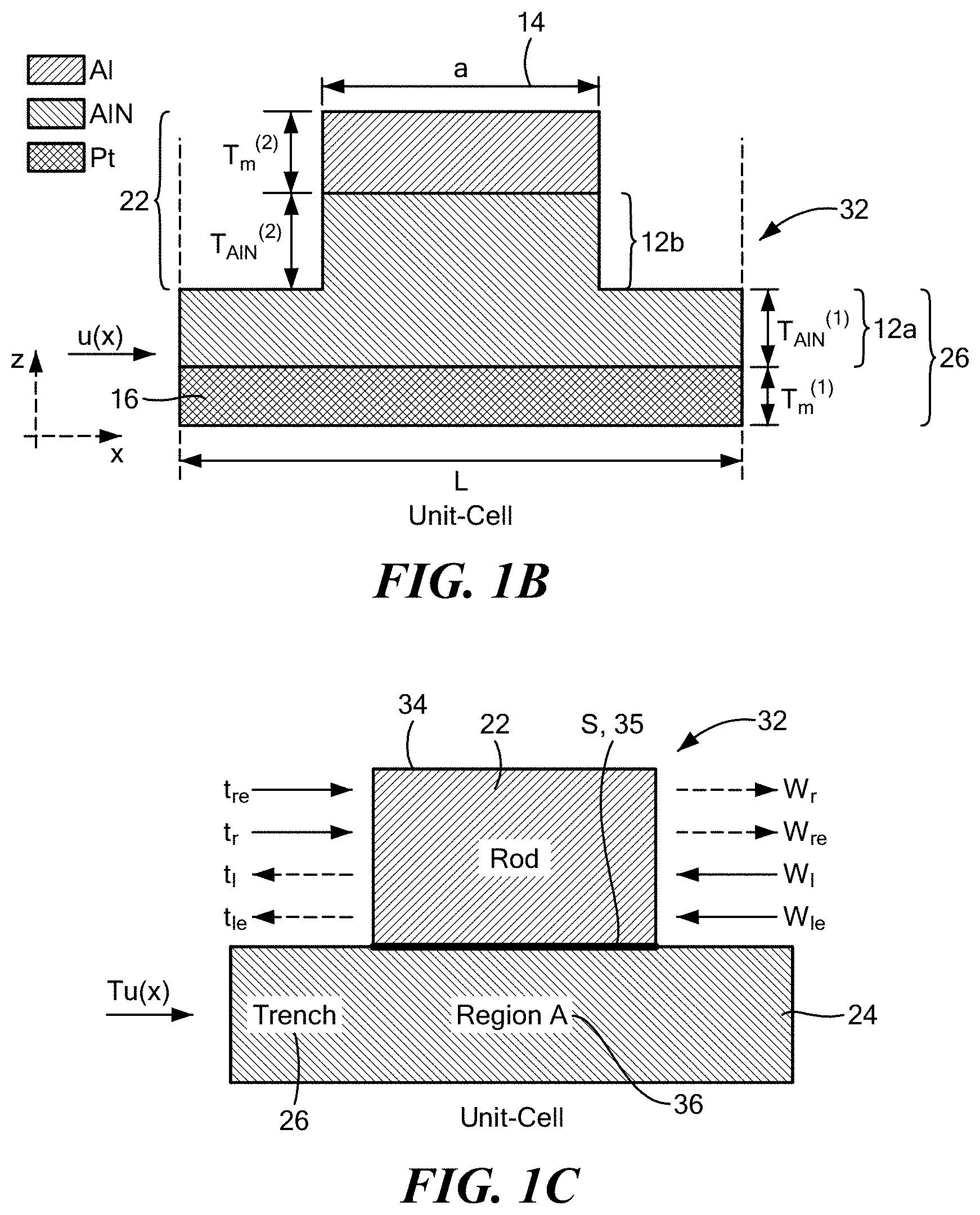 Patent US11784623 Figure 2 – Two dimensional rod resonator for RF filtering