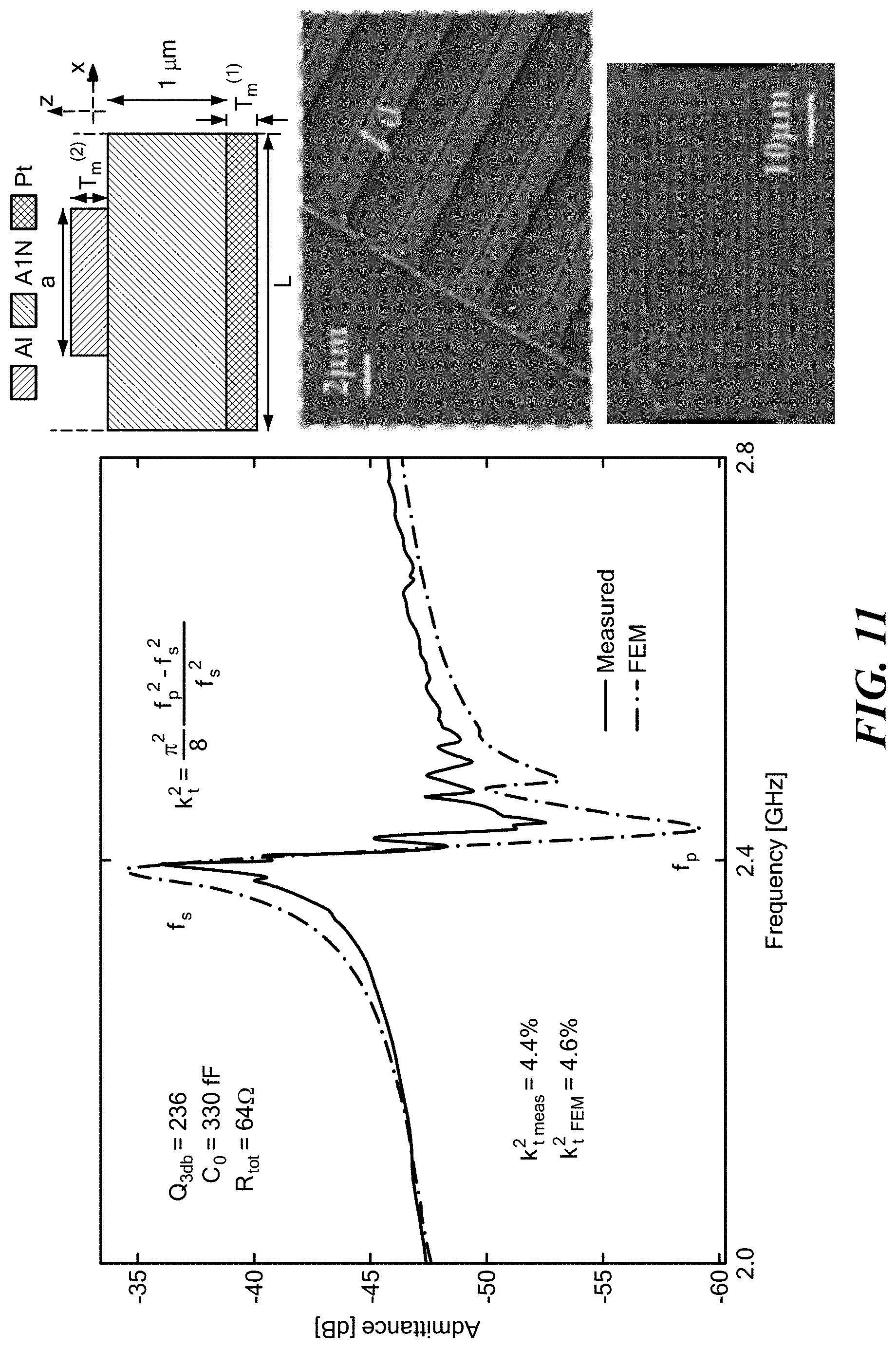 Patent US11784623 Figure 13 – Two dimensional rod resonator for RF filtering