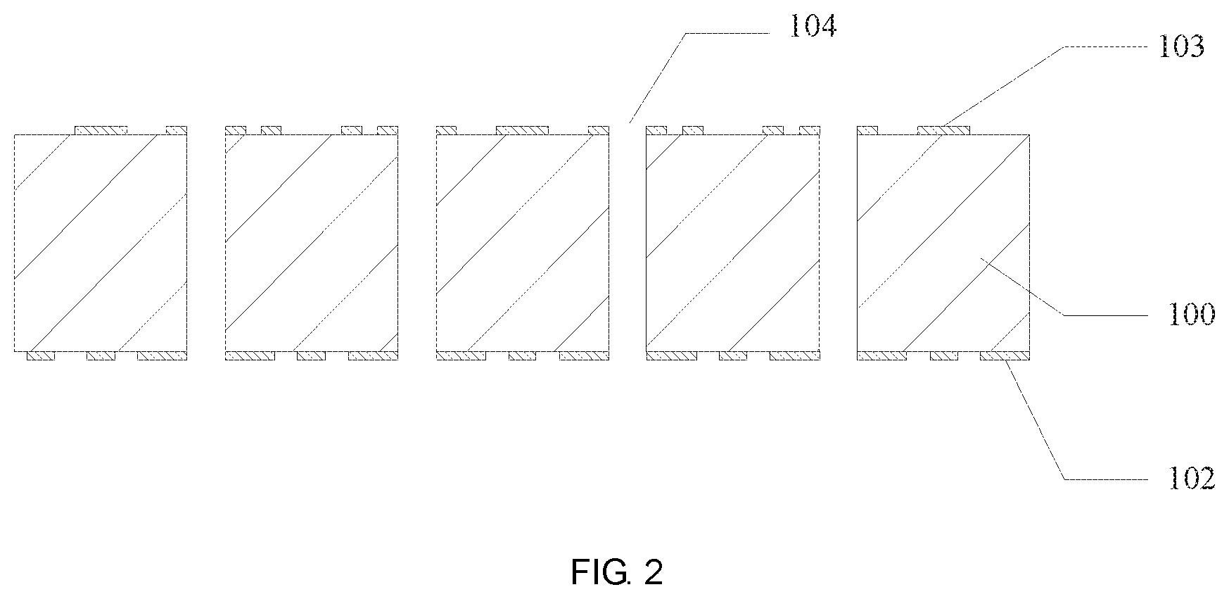 Patent US11784625 Figure 2 – Packaging method and package structure for filter chip