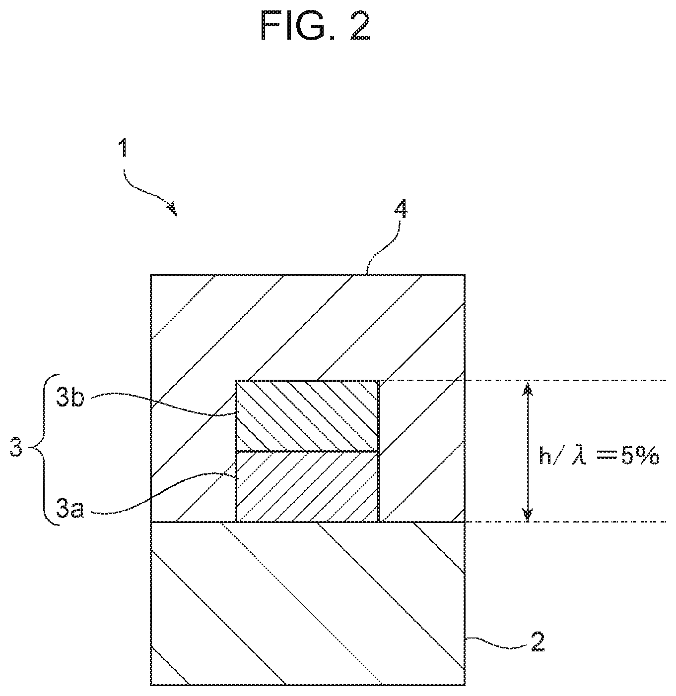 Patent US11784626 Figure 2 – Elastic wave device