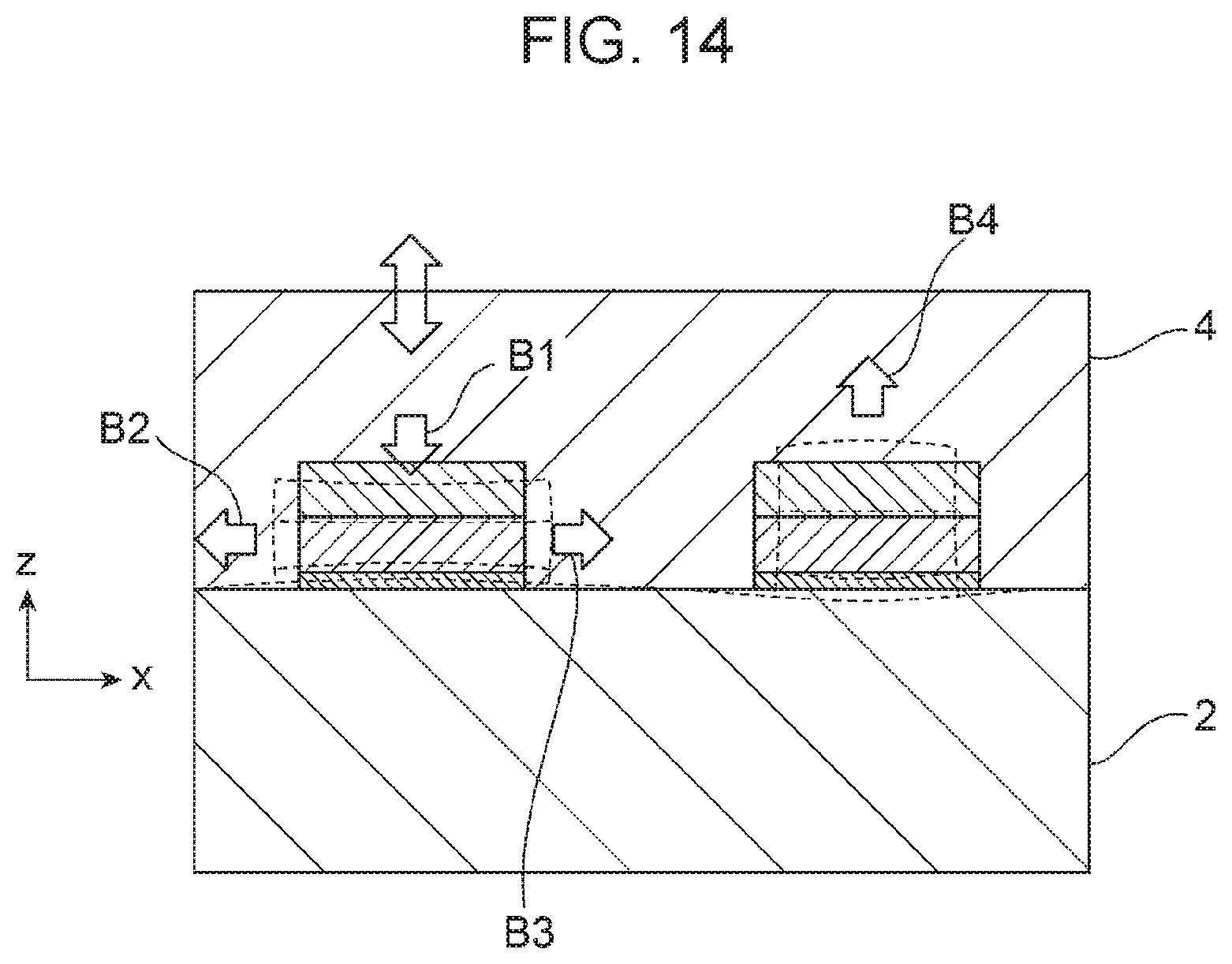 Patent US11784626 Figure 14 – Elastic wave device