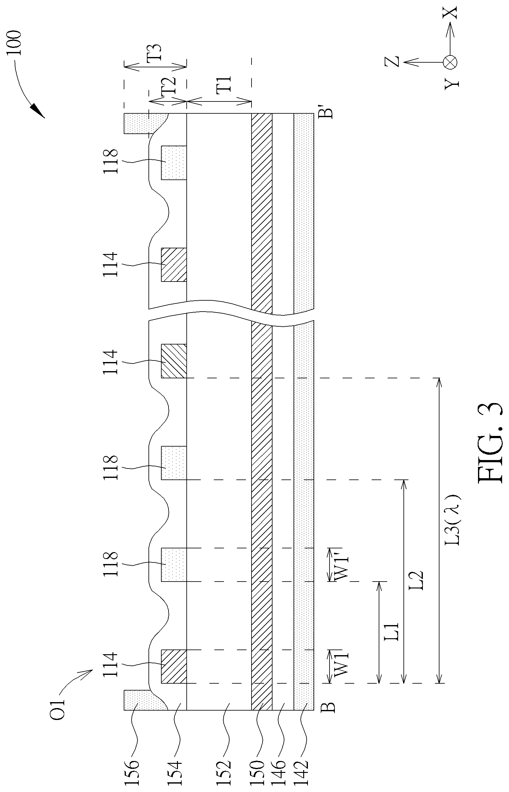 Patent US11784627 Figure 3 – Lamb wave resonator and method of fabricating the same