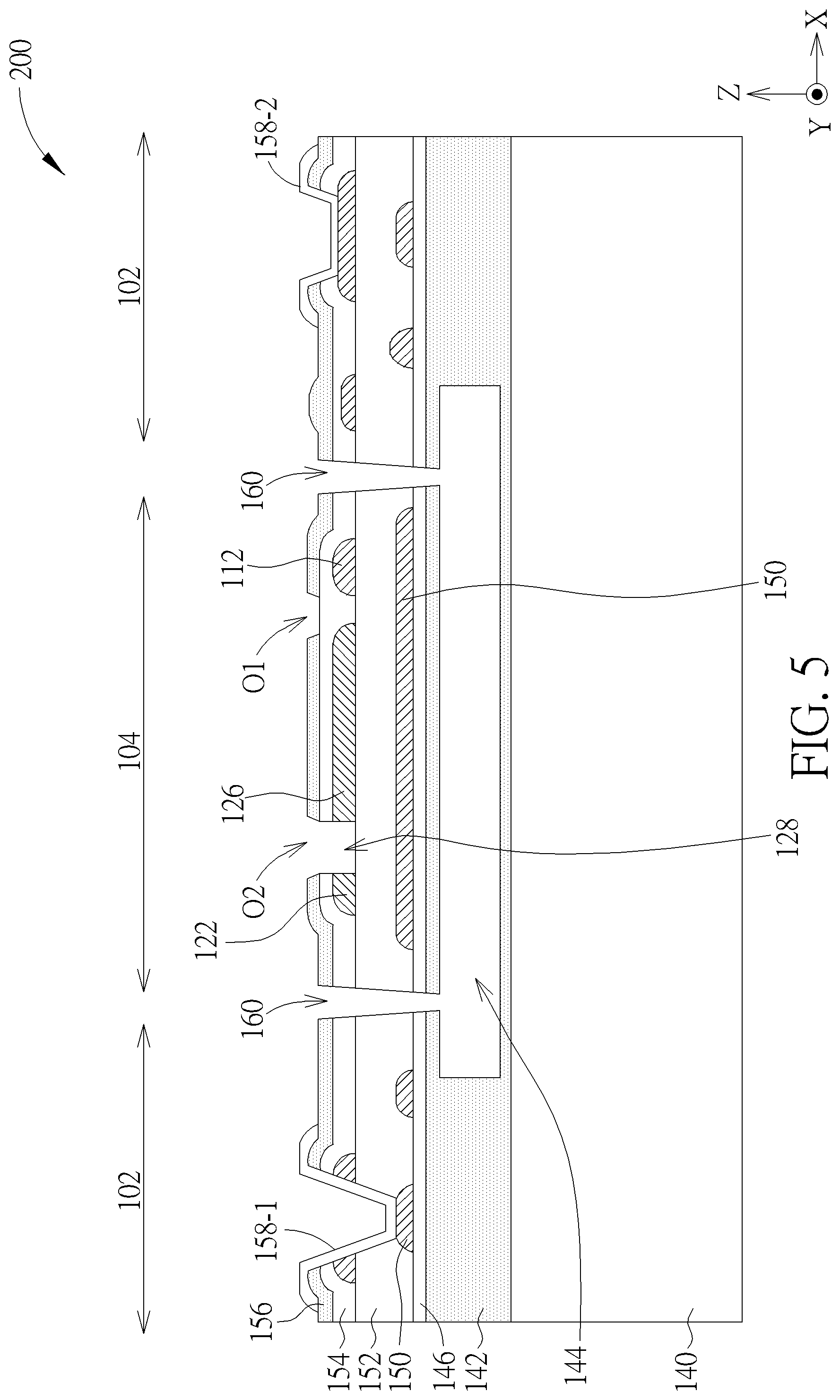 Patent US11784627 Figure 5 – Lamb wave resonator and method of fabricating the same