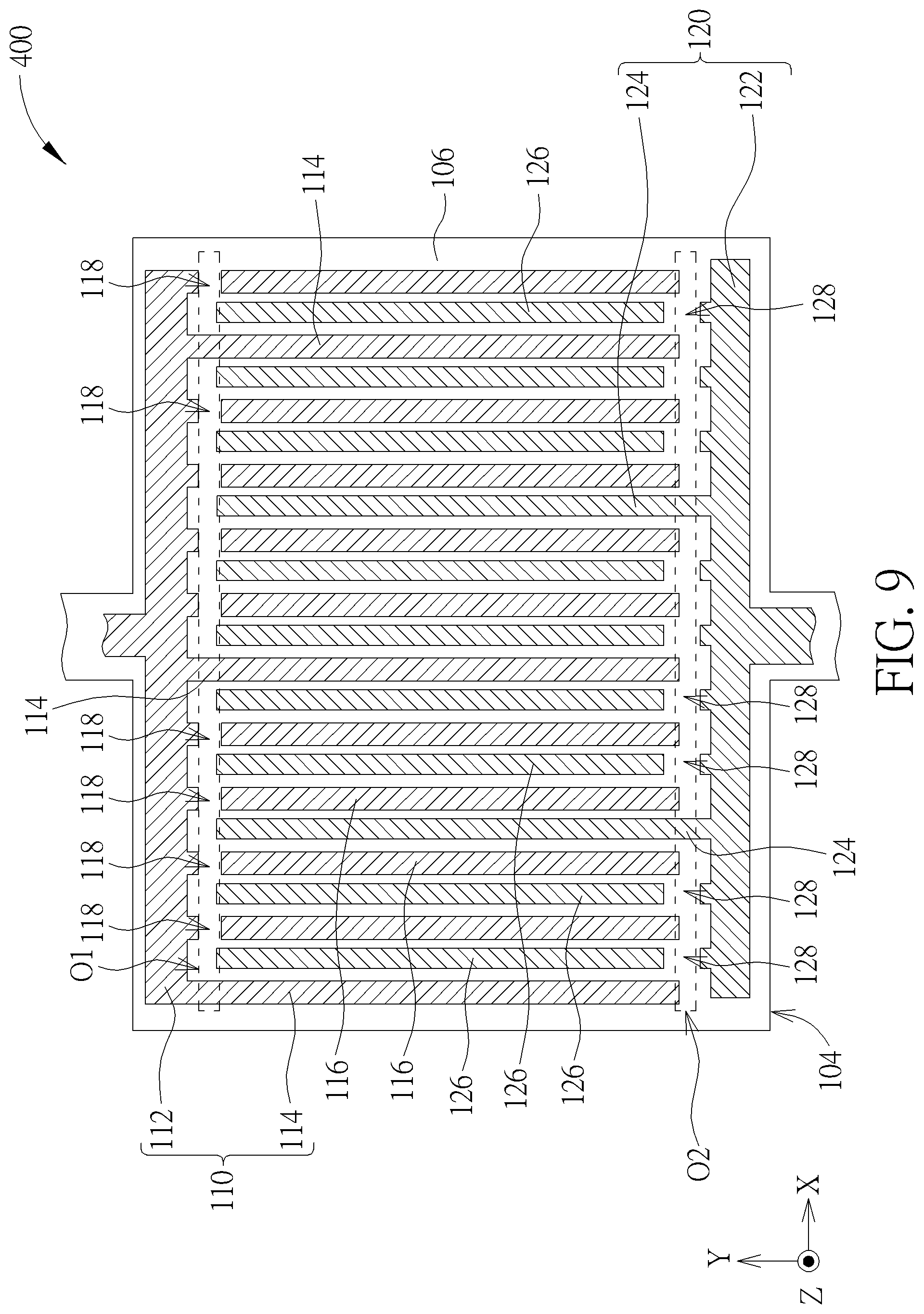Patent US11784627 Figure 9 – Lamb wave resonator and method of fabricating the same