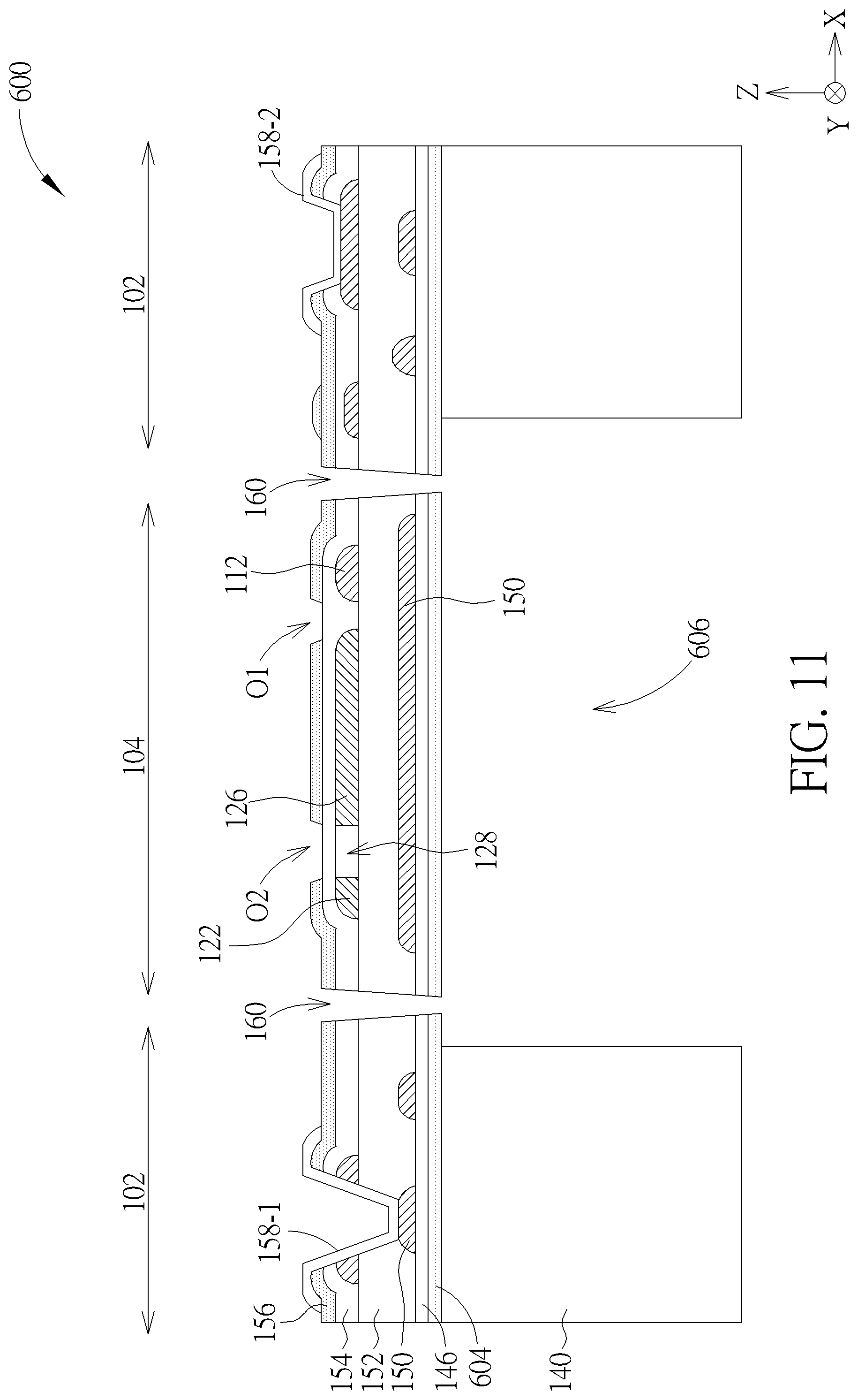 Patent US11784627 Figure 11 – Lamb wave resonator and method of fabricating the same