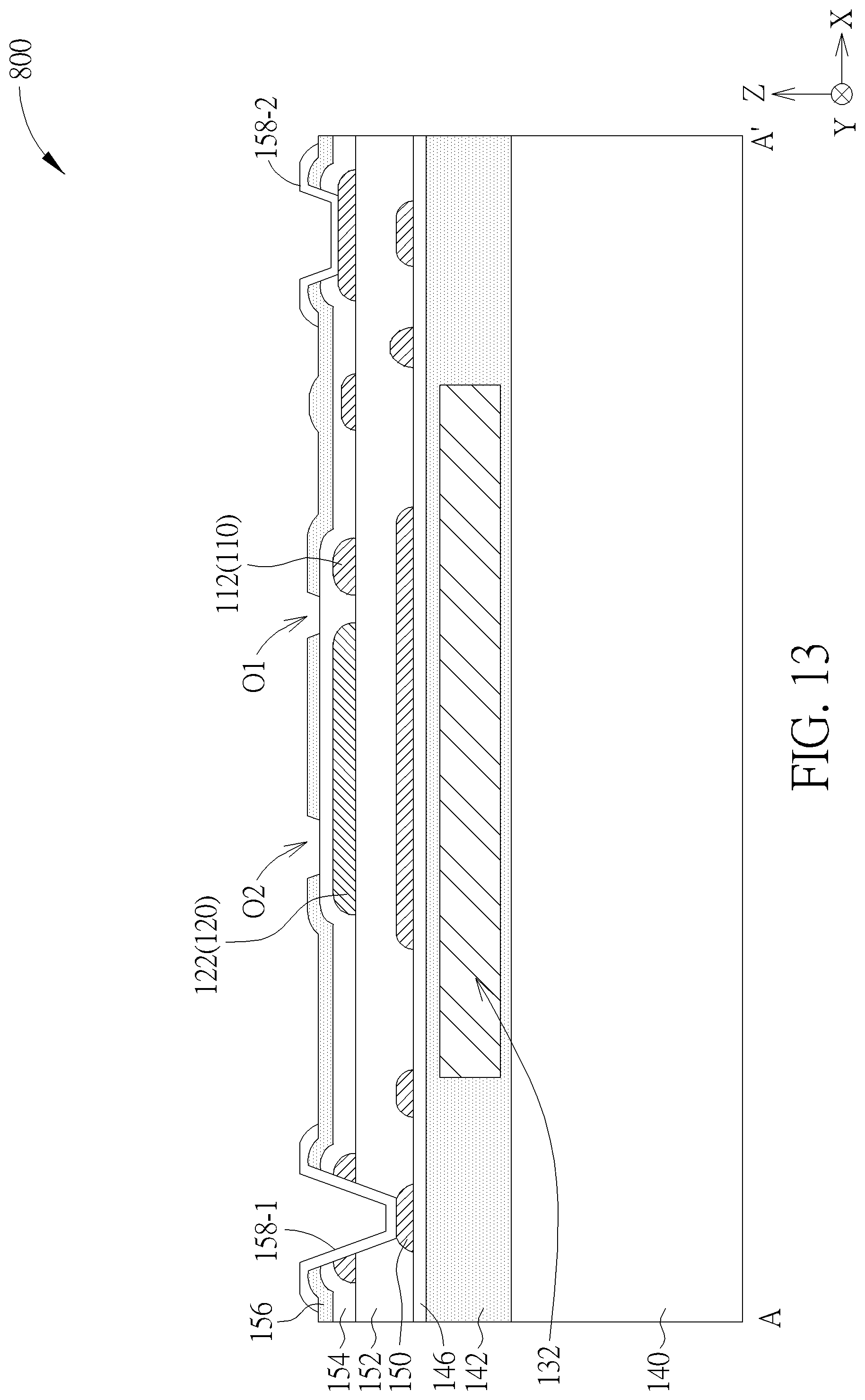 Patent US11784627 Figure 13 – Lamb wave resonator and method of fabricating the same