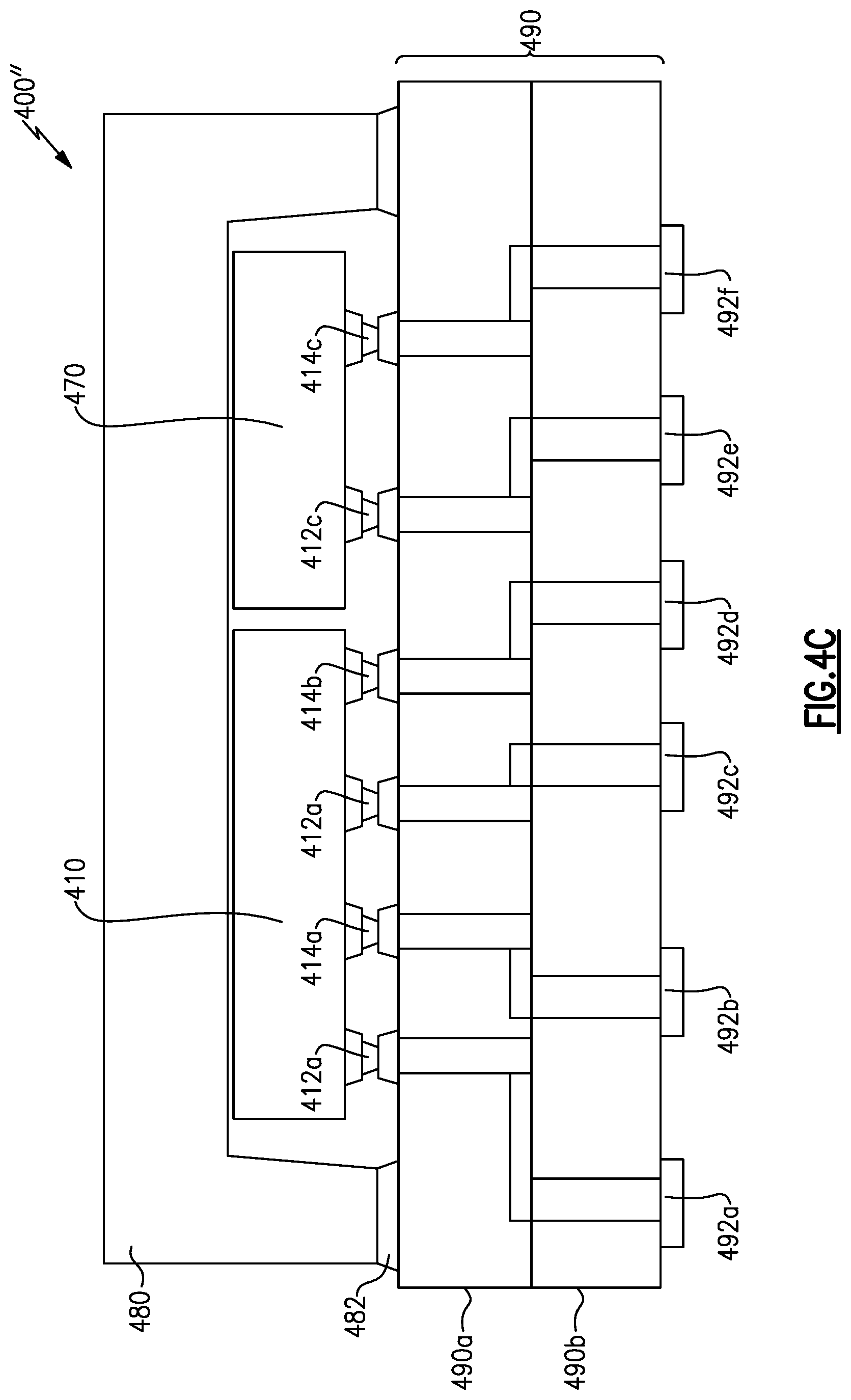 Patent US11784634 Figure 8 – Method for forming multiple bulk acoustic wave filters on shared die