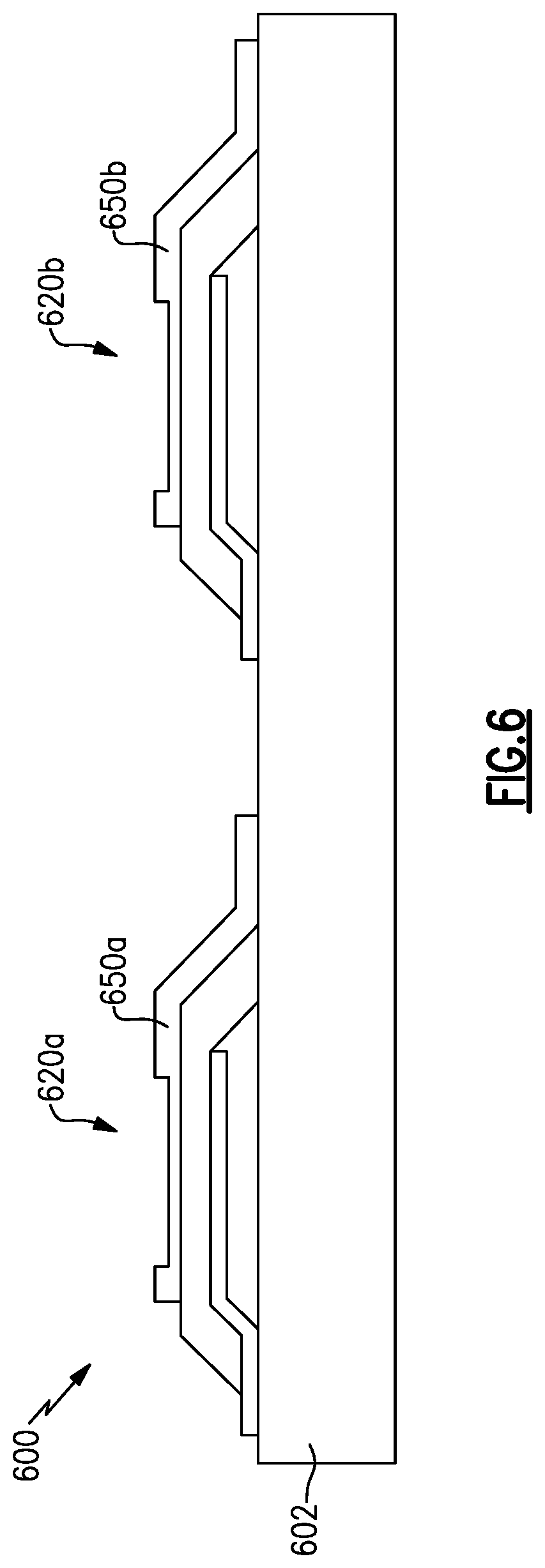 Patent US11784634 Figure 10 – Method for forming multiple bulk acoustic wave filters on shared die