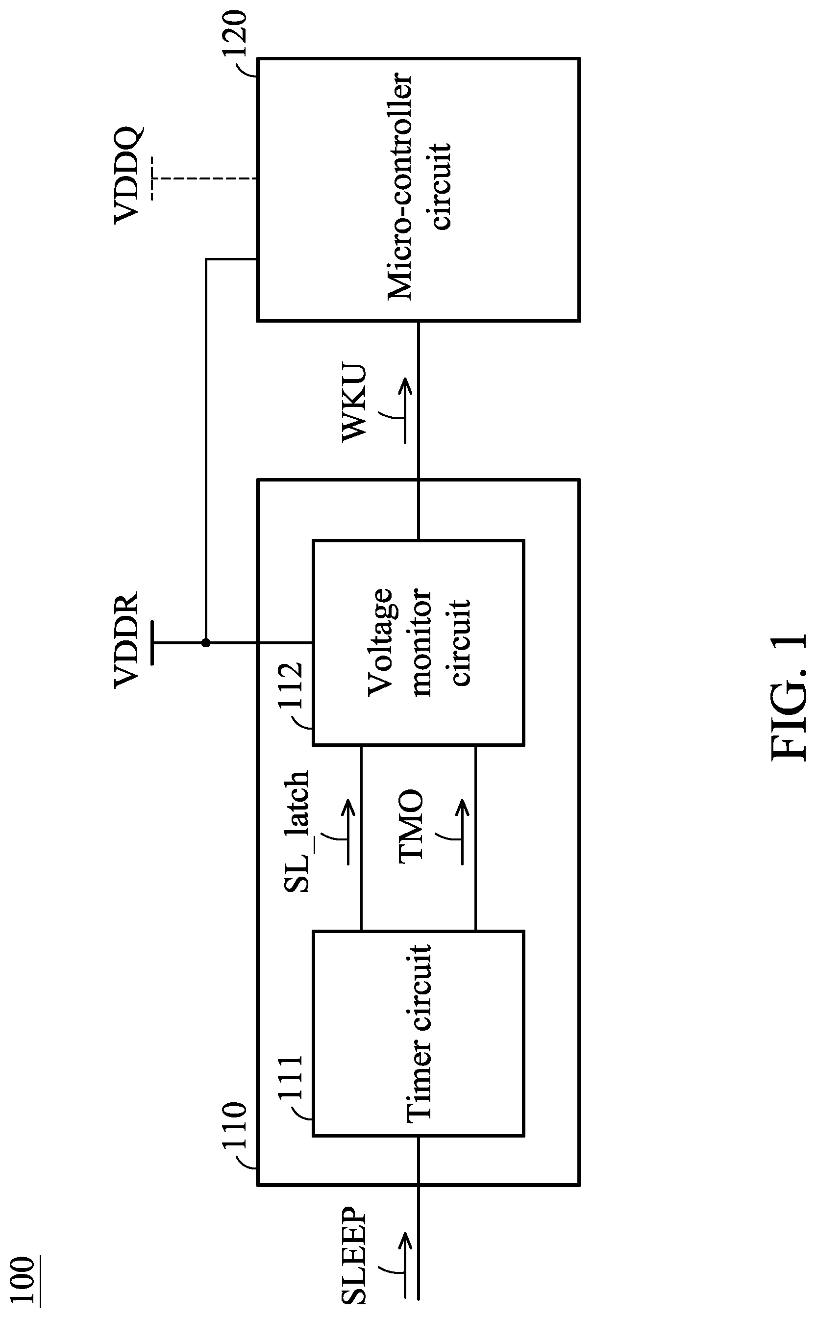 Patent US11784635 Figure 1 – Control circuit and operation system