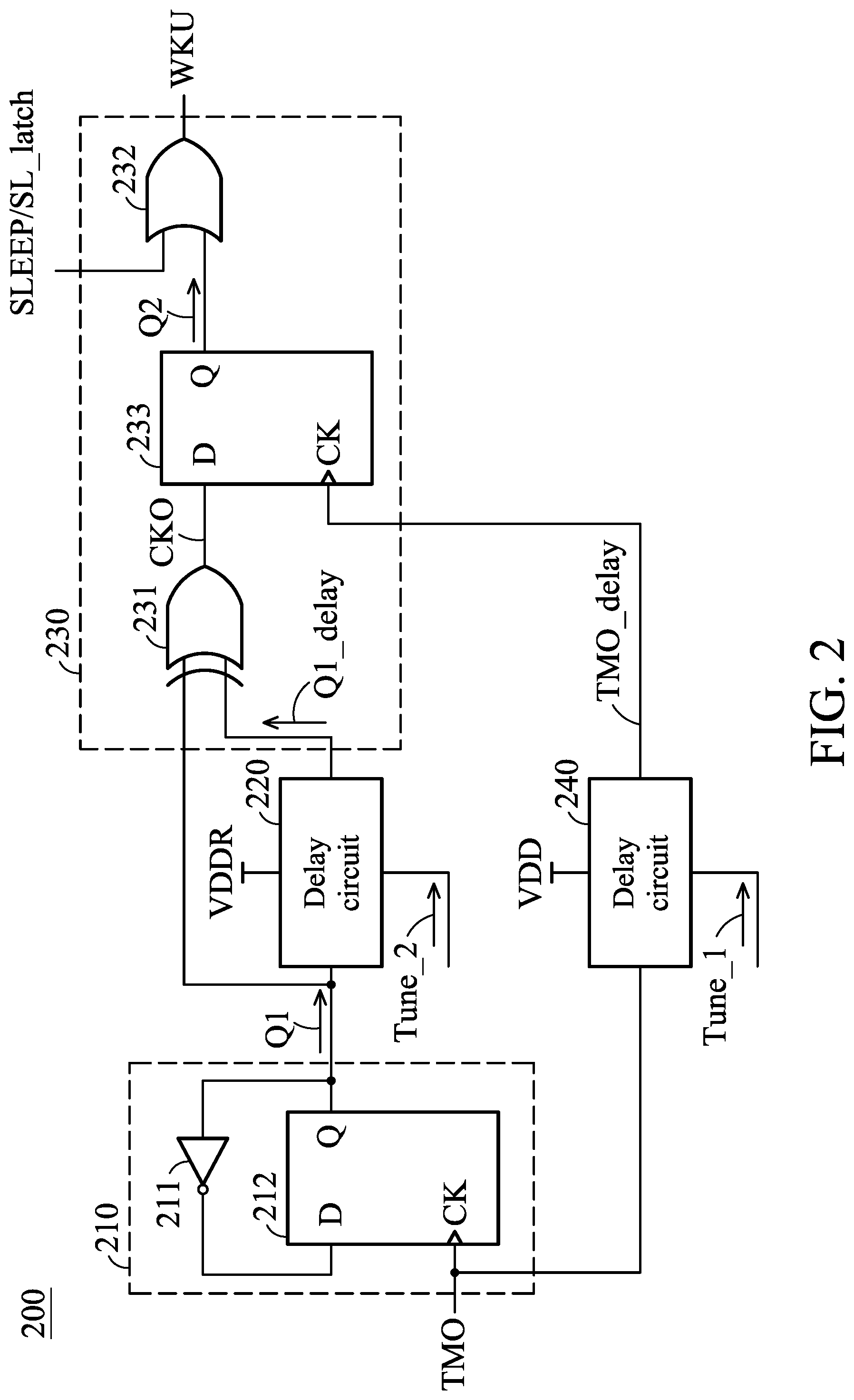 Patent US11784635 Figure 2 – Control circuit and operation system