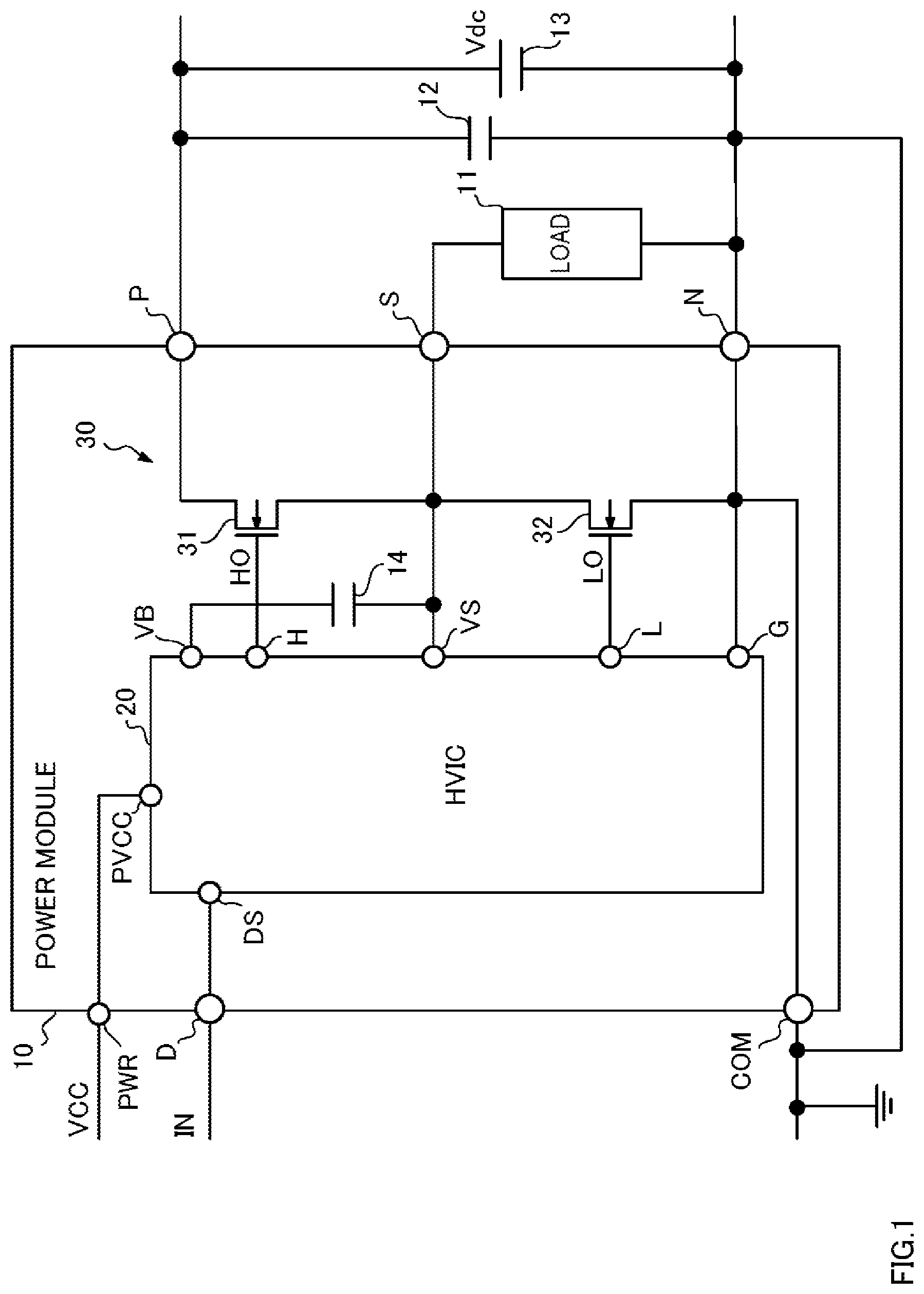 Patent US11784636 Figure 1 – Comparator circuit and semiconductor device