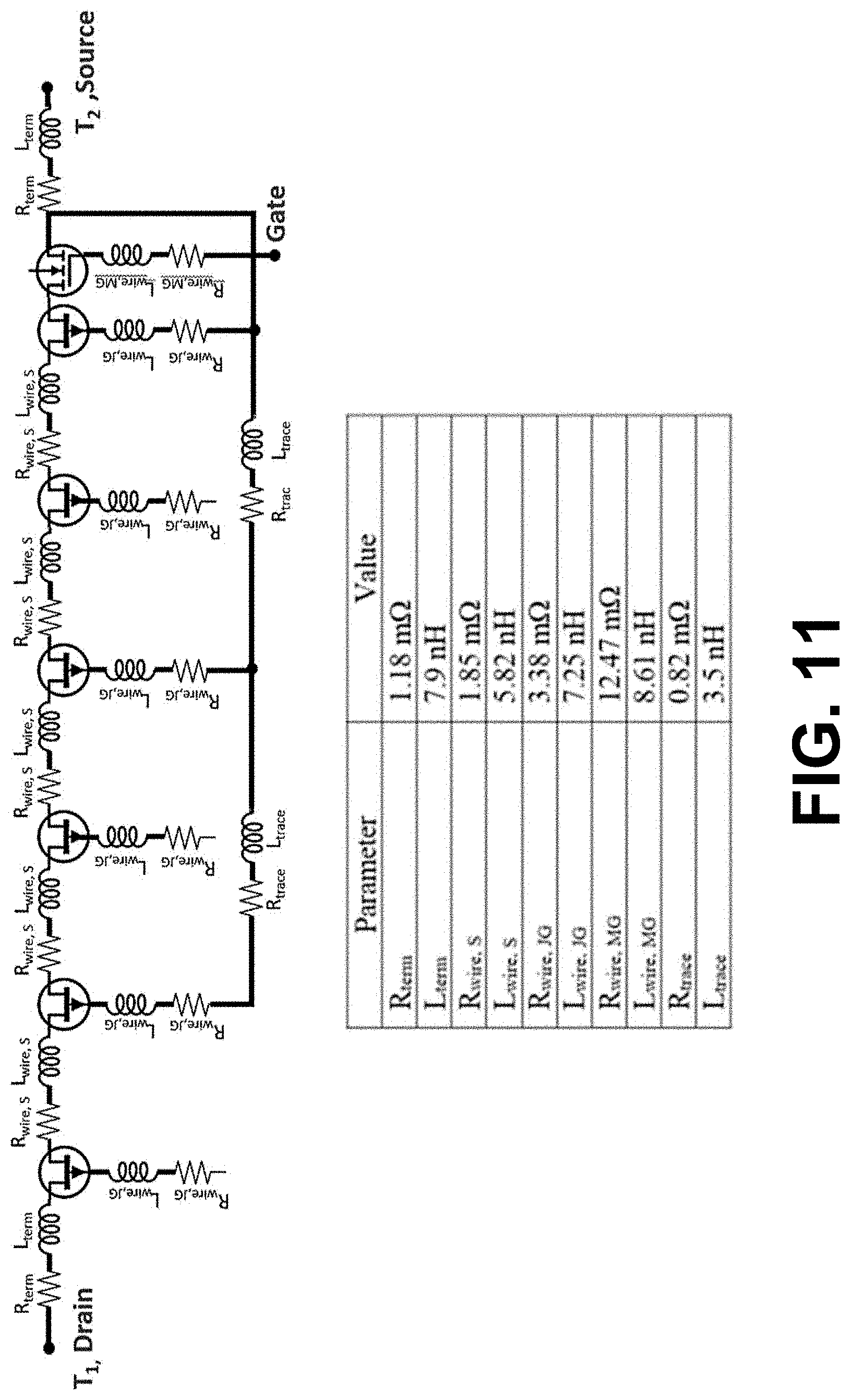 Patent US11784641 Figure 12 – High voltage cascaded supercascode power switch
