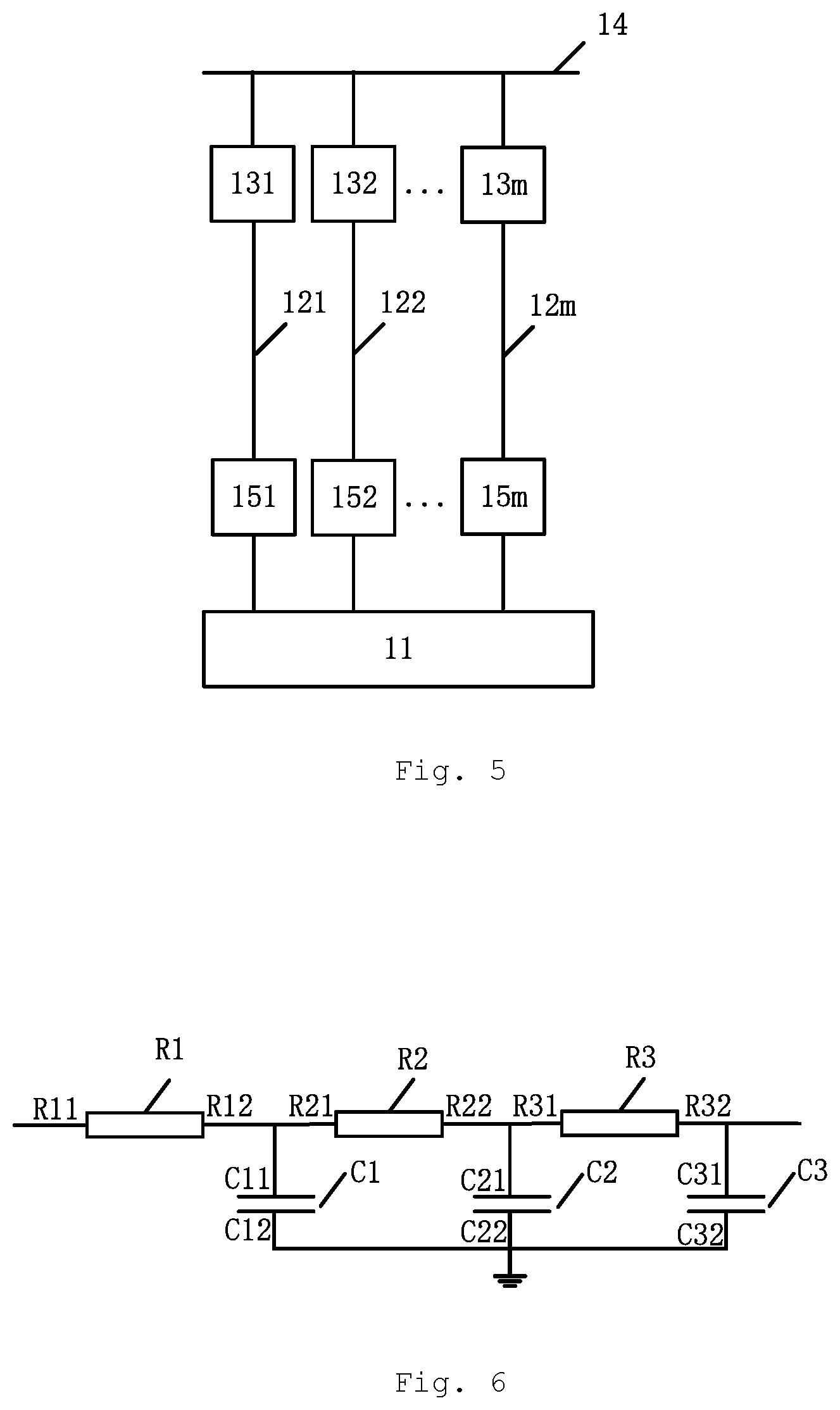 Patent US11784642 Figure 3 – Touch circuit, touch panel and display device