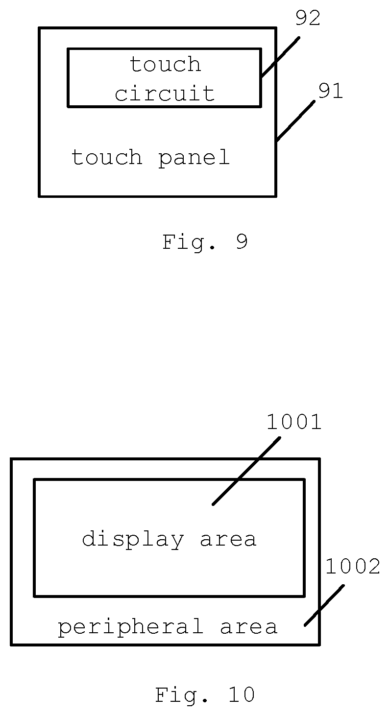 Patent US11784642 Figure 5 – Touch circuit, touch panel and display device