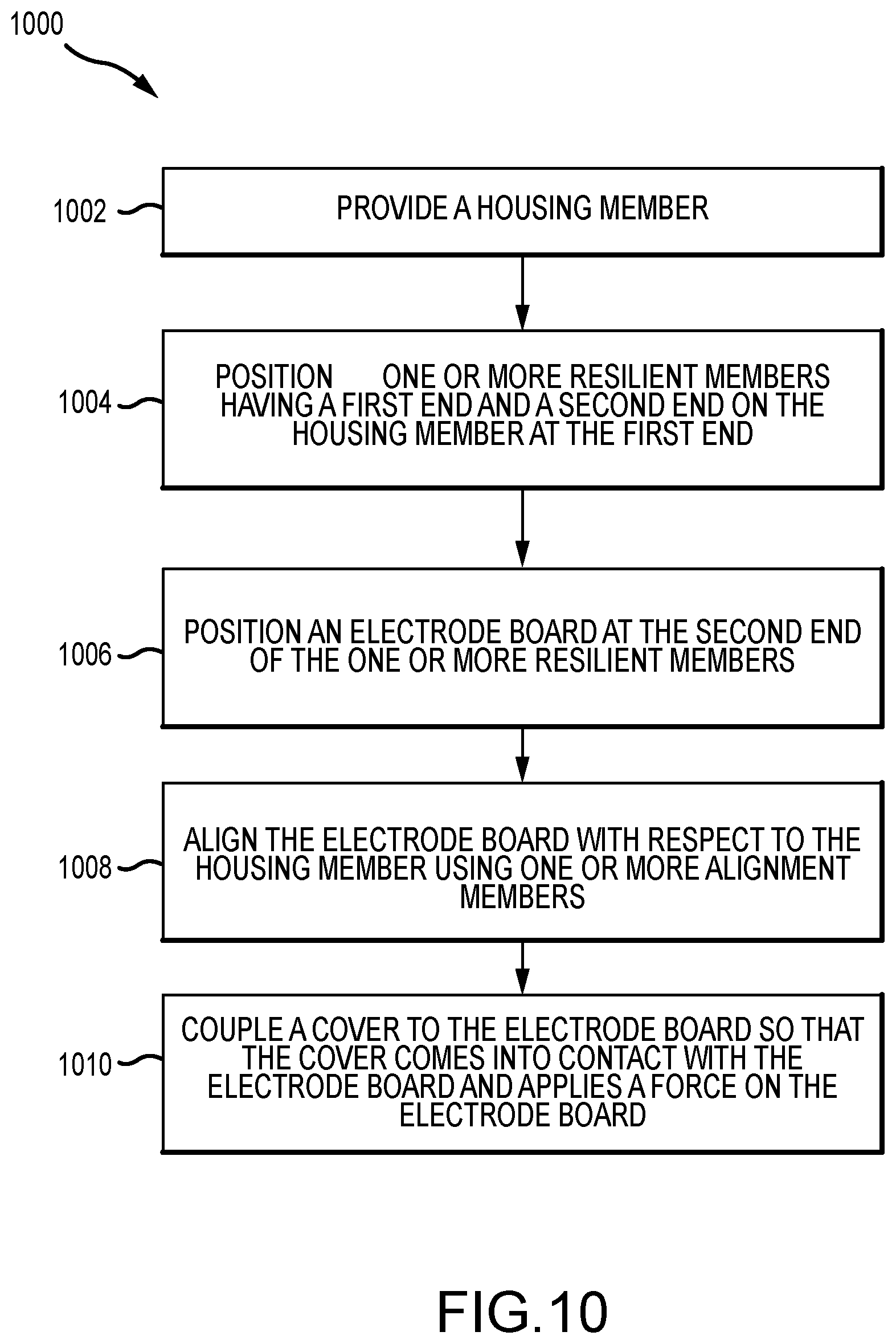 Patent US11784643 Figure 8 – Capacitive button interface assembly