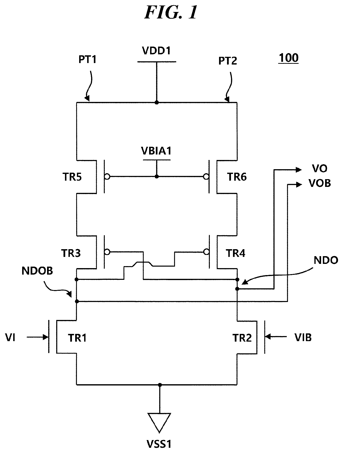 Patent US11784645 Figure 1 – Level shifter including dummy circuit and method of manufacturing the same