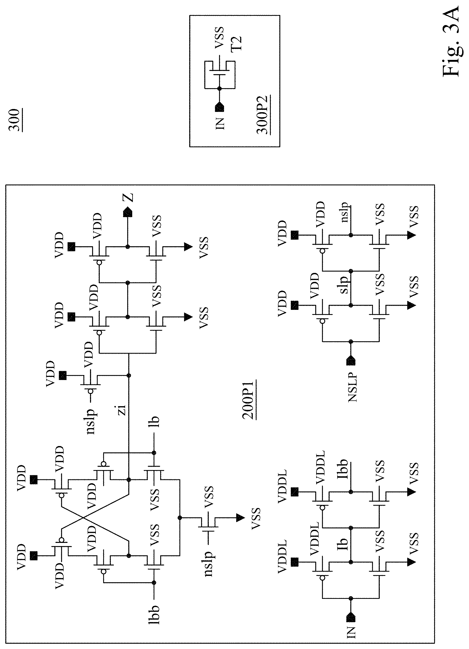 Patent US11784646 Figure 4 – Combined function IC cell device, layout, and method
