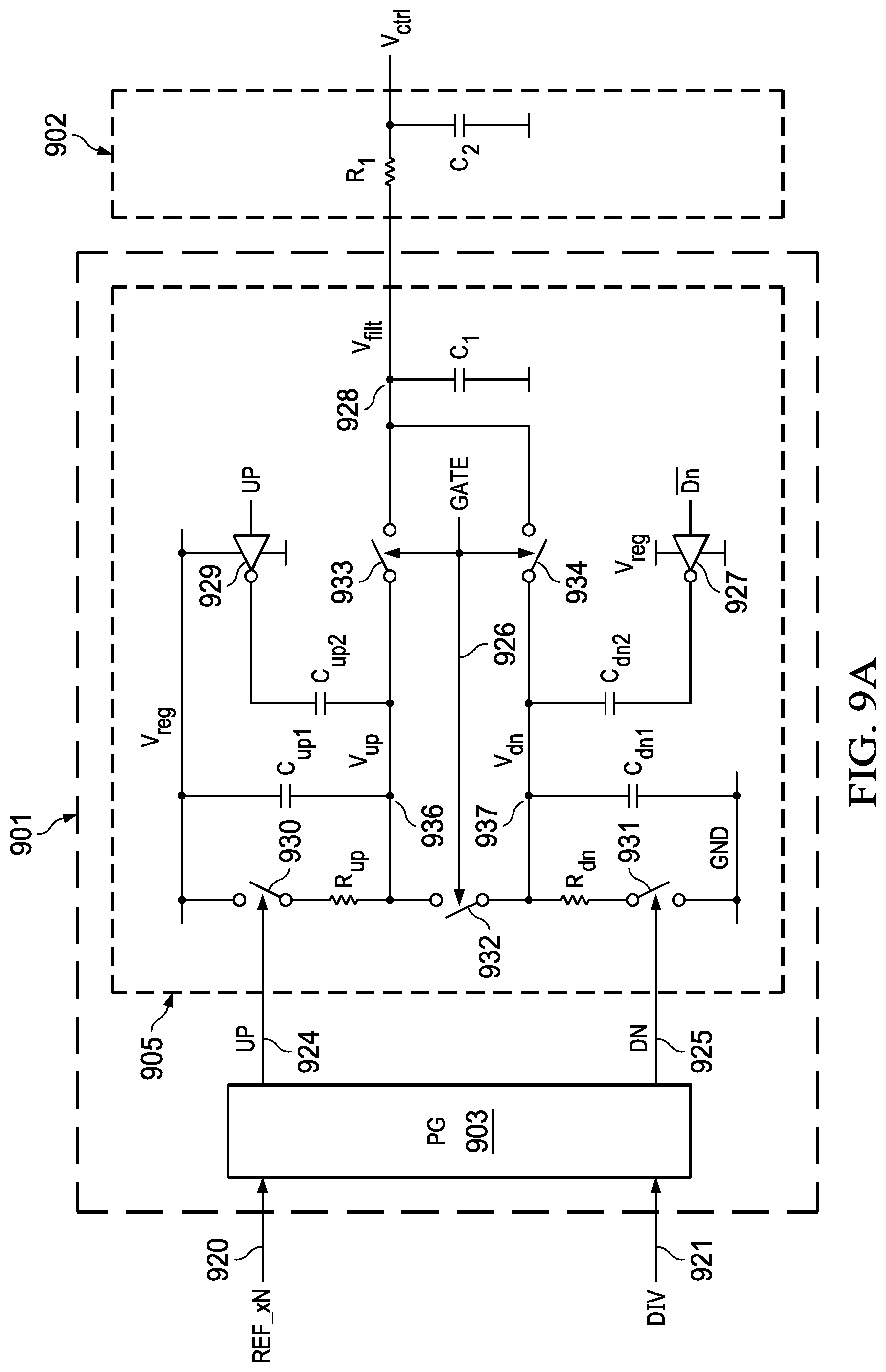 Patent US11784649 Figure 6 – High gain detector techniques for high bandwidth low noise phase-locked loops