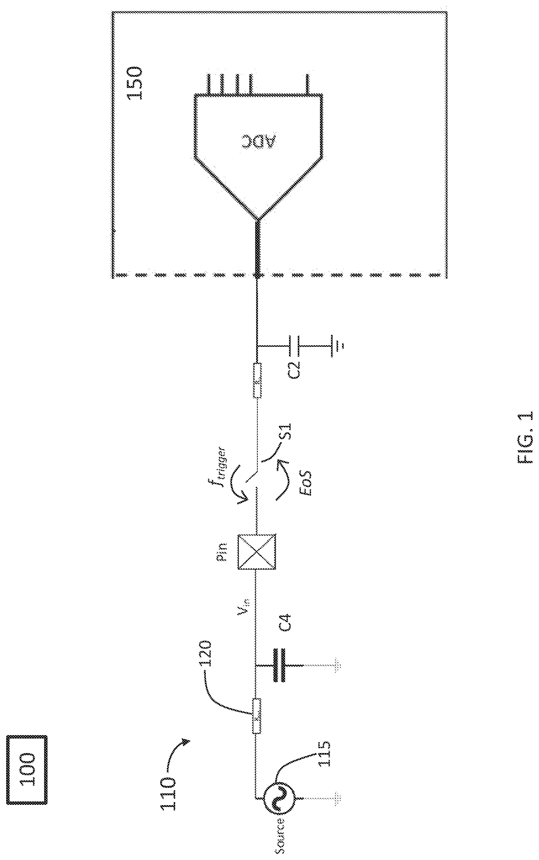 Patent US11784657 Figure 1 – Devices and systems for analog-to-digital conversion