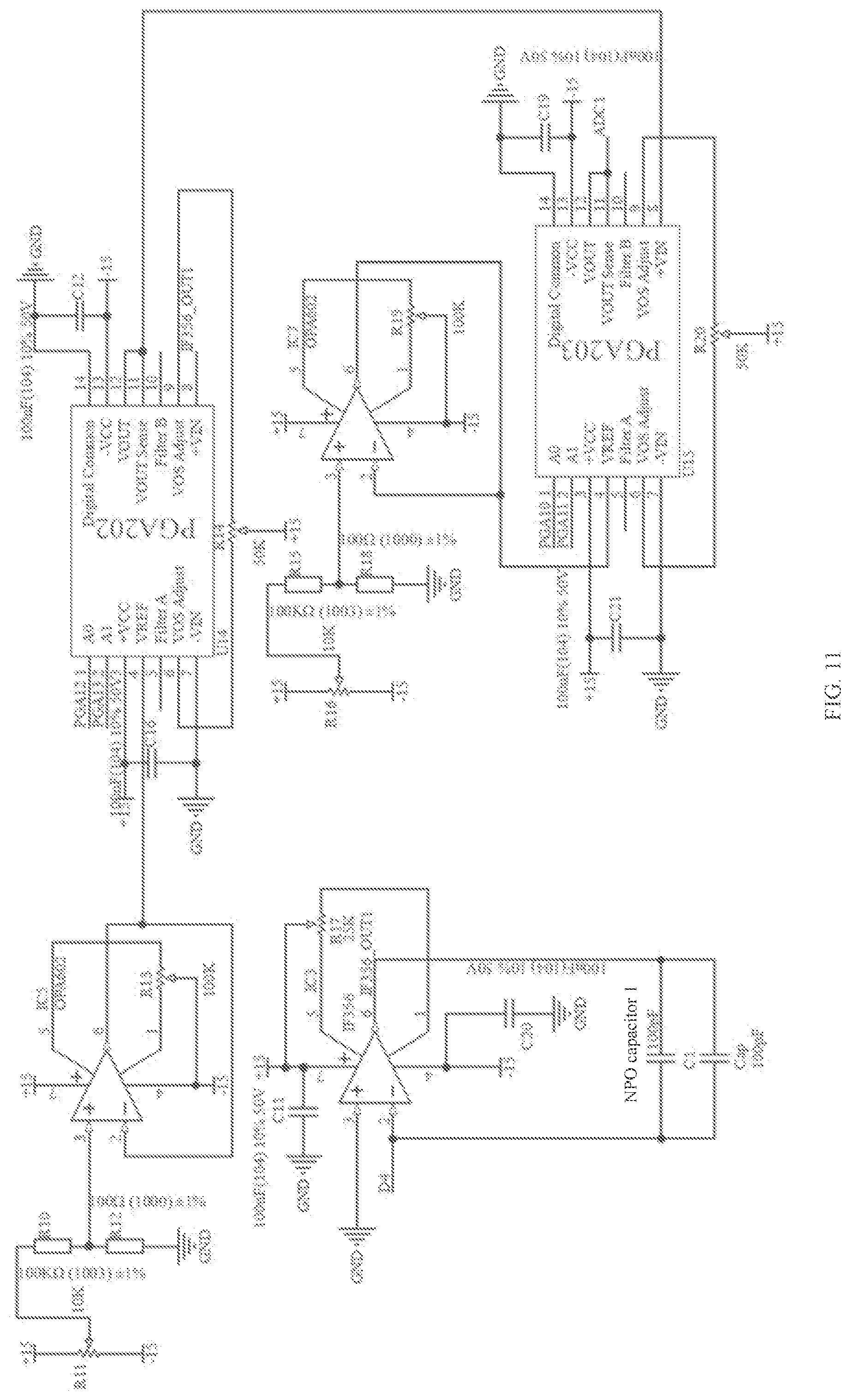 Patent US11784659 Figure 6 – Circuit system for weight modulation and image recognition of memristor array