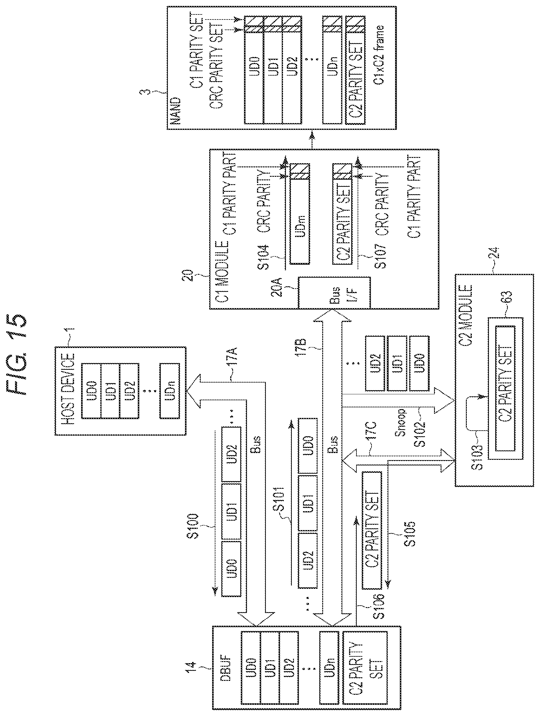 Patent US11784665 Figure 16 – Memory system