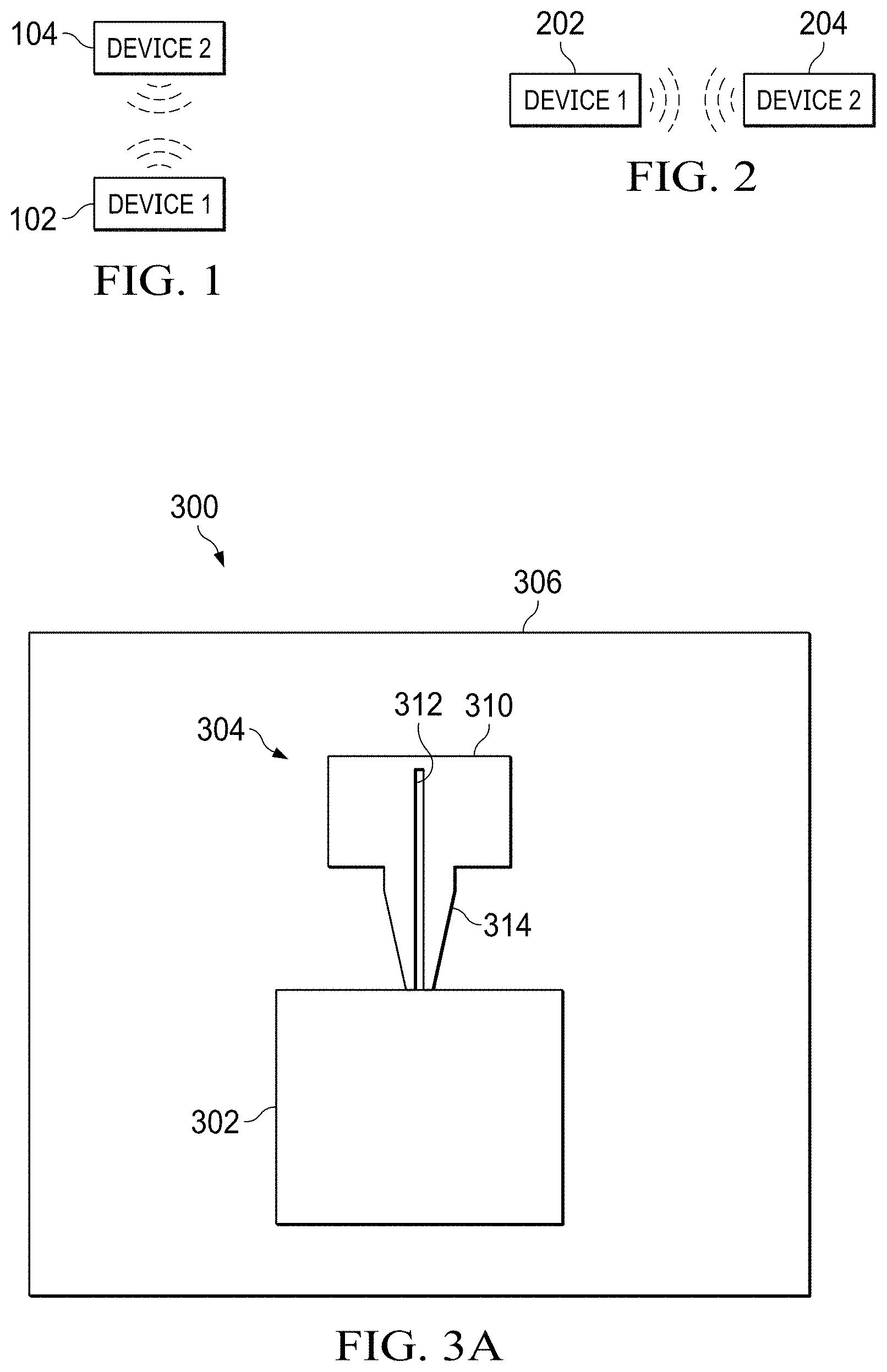 Patent US11784670 Figure 1 – Antennas for millimeter wave contactless communications