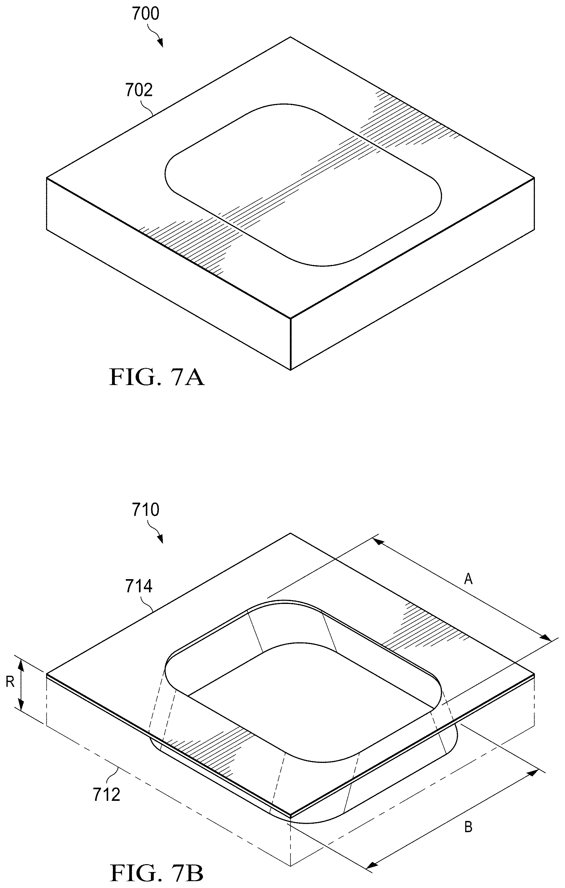 Patent US11784670 Figure 7 – Antennas for millimeter wave contactless communications