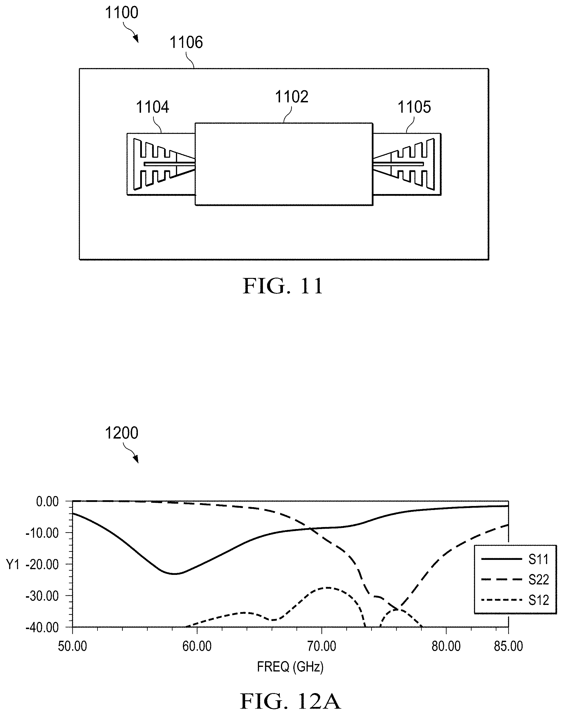 Patent US11784670 Figure 11 – Antennas for millimeter wave contactless communications