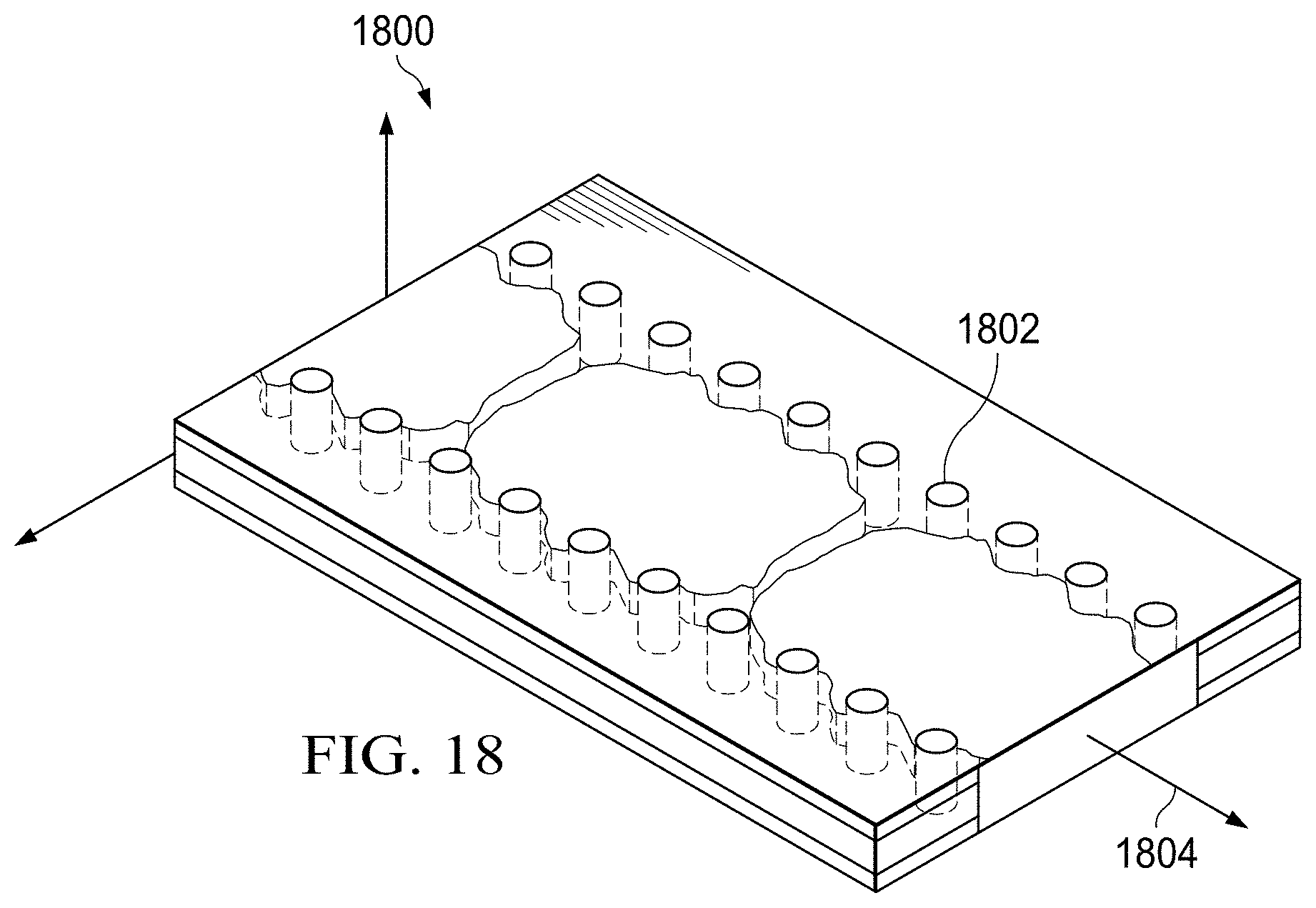 Patent US11784670 Figure 18 – Antennas for millimeter wave contactless communications