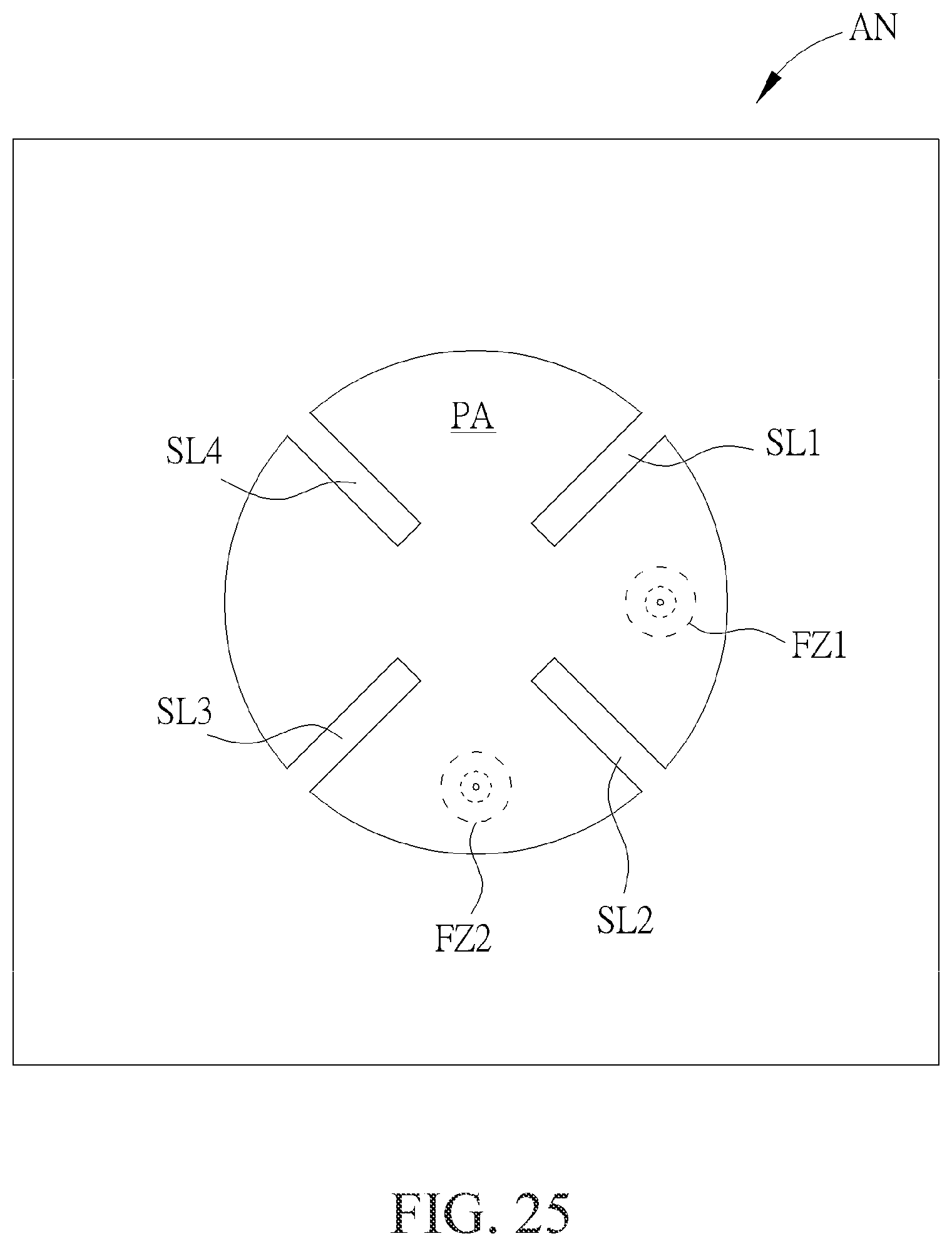 Patent US11784672 Figure 15 – Wireless signal transceiver device with a dual-polarized antenna with at least two feed zones