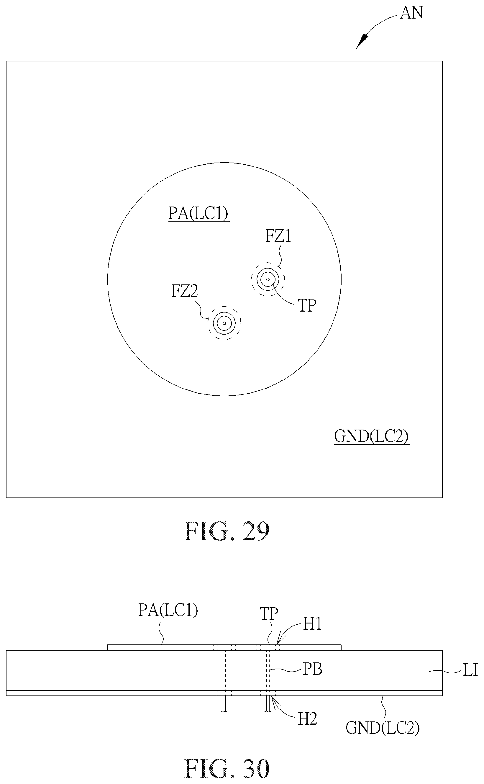 Patent US11784672 Figure 19 – Wireless signal transceiver device with a dual-polarized antenna with at least two feed zones